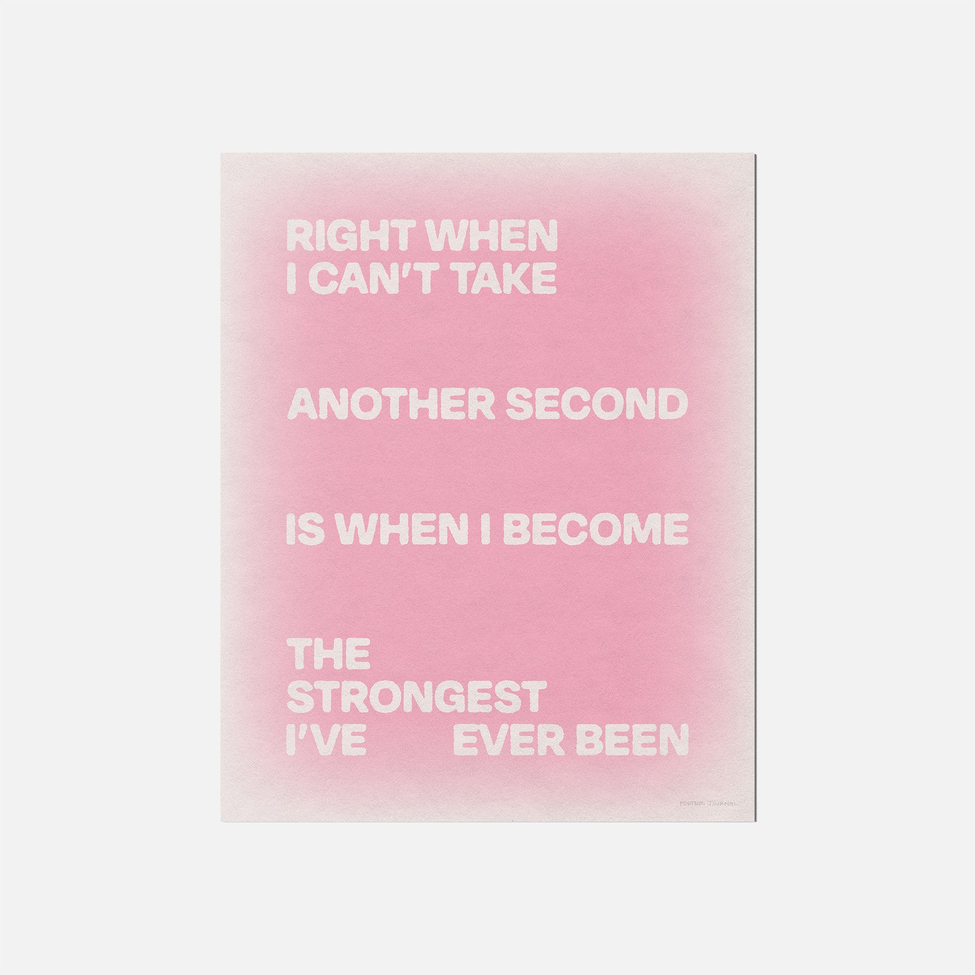 STRONGEST PRINT