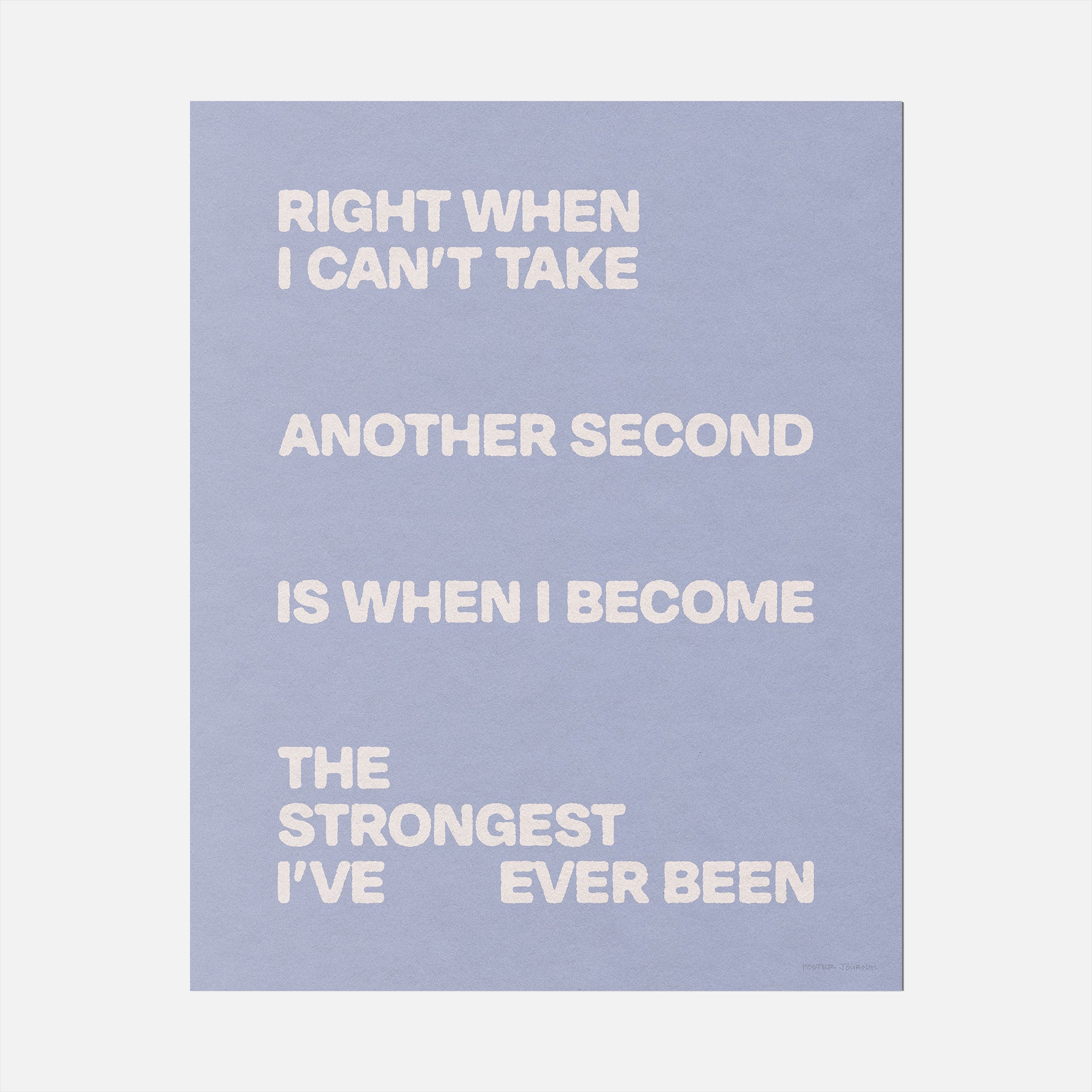 STRONGEST PRINT