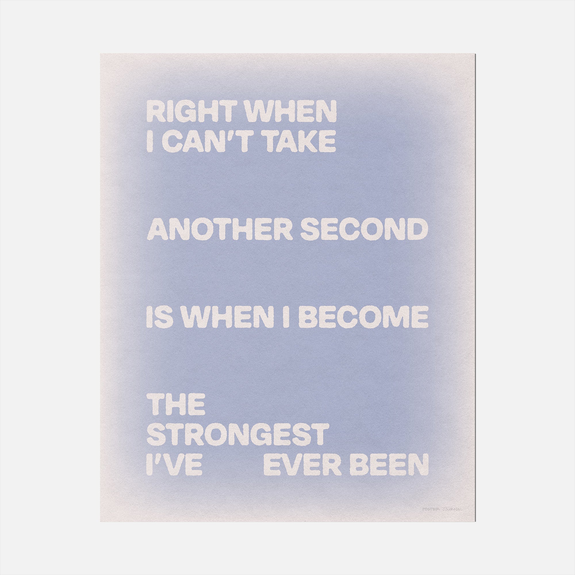 STRONGEST PRINT