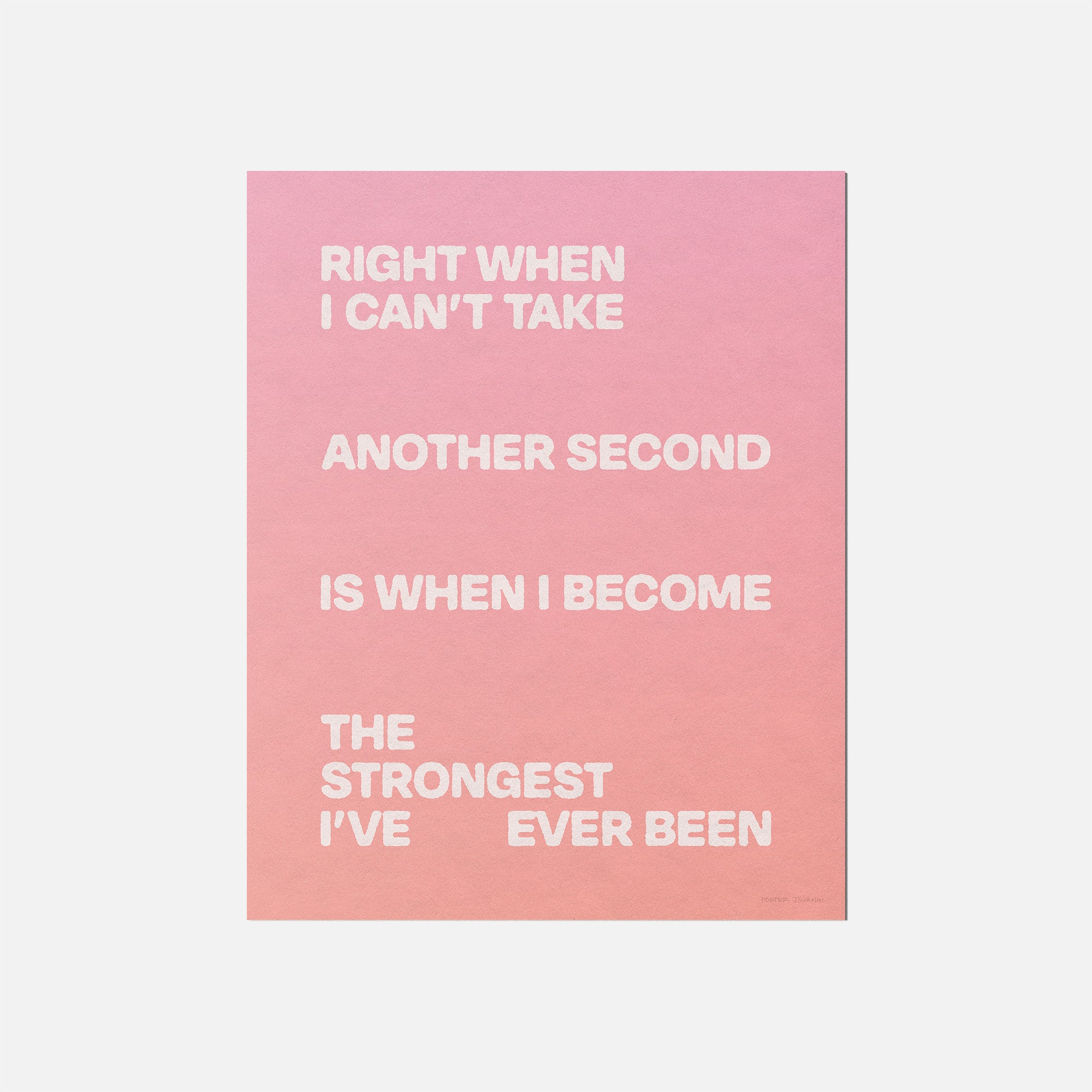 STRONGEST PRINT