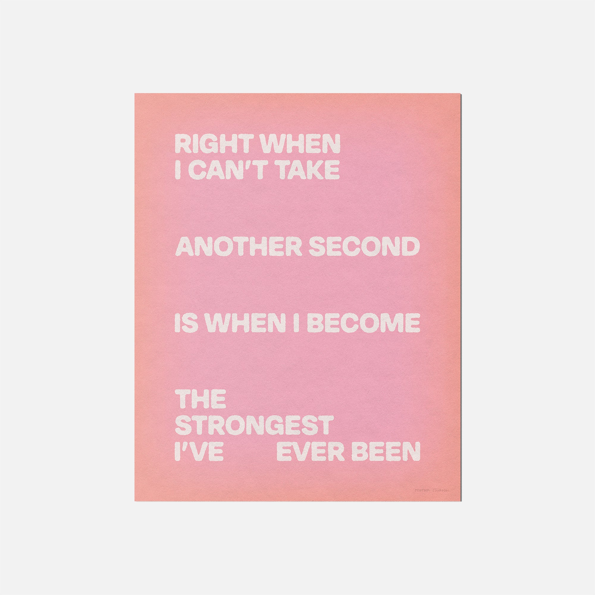 STRONGEST PRINT