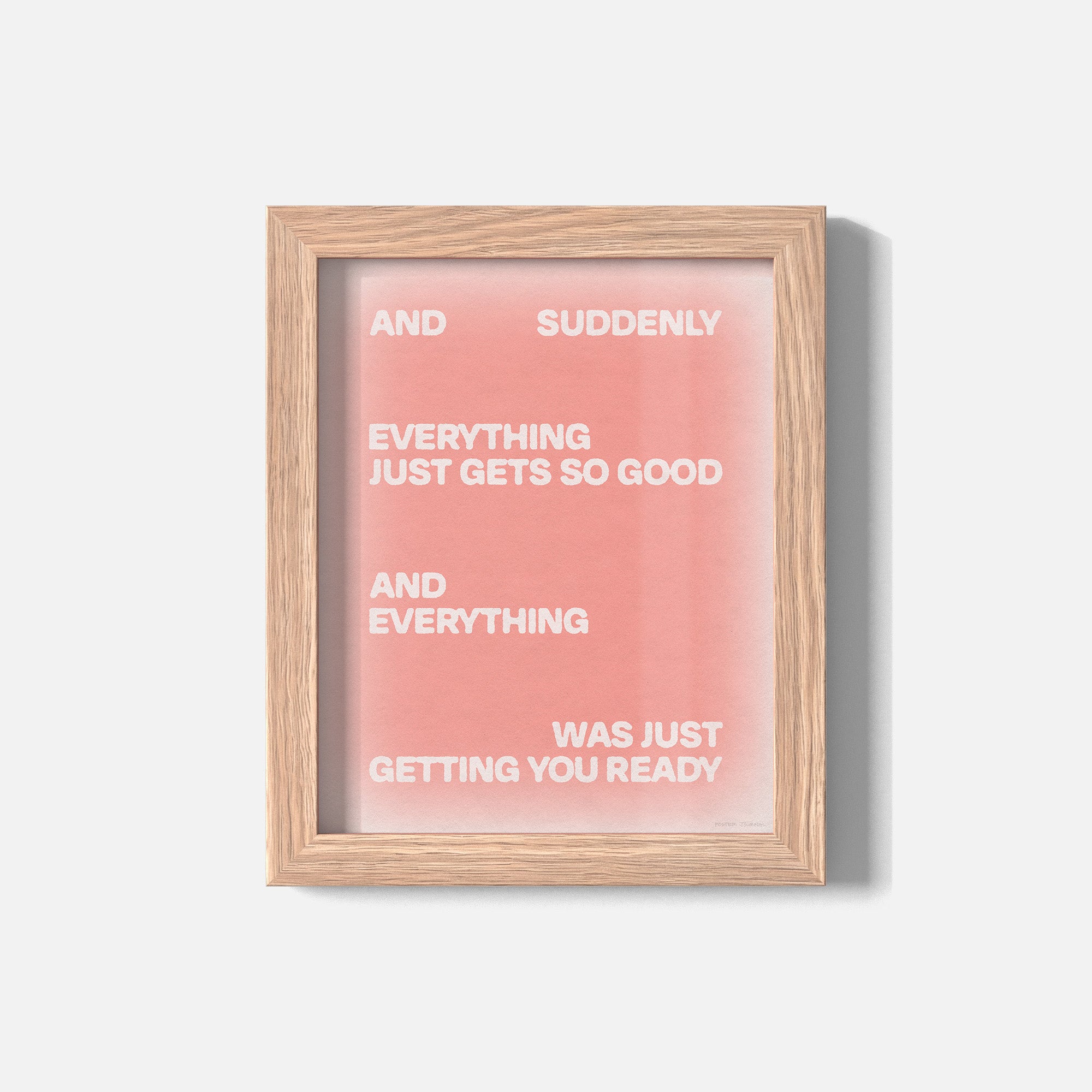 SUDDENLY PRINT