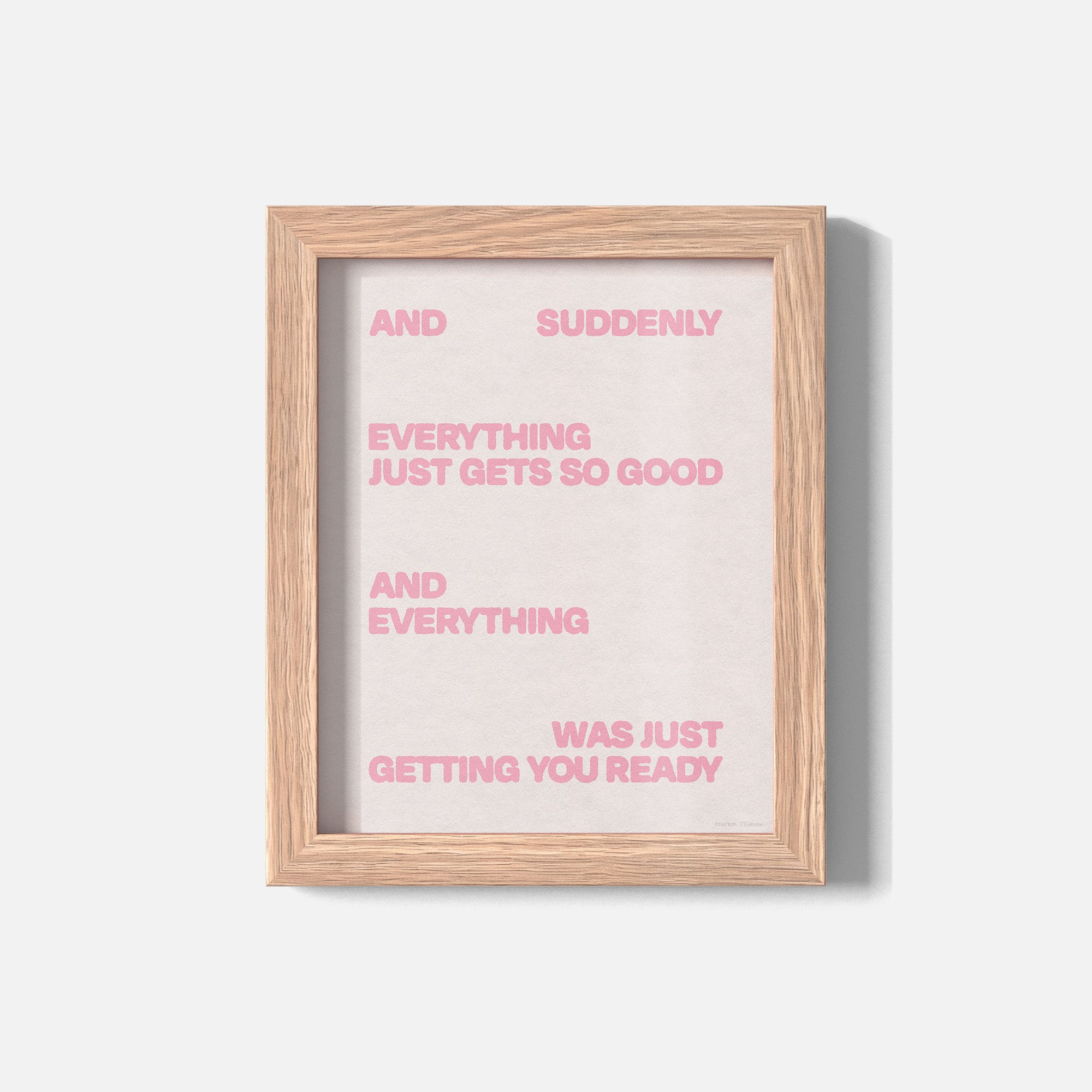 SUDDENLY PRINT