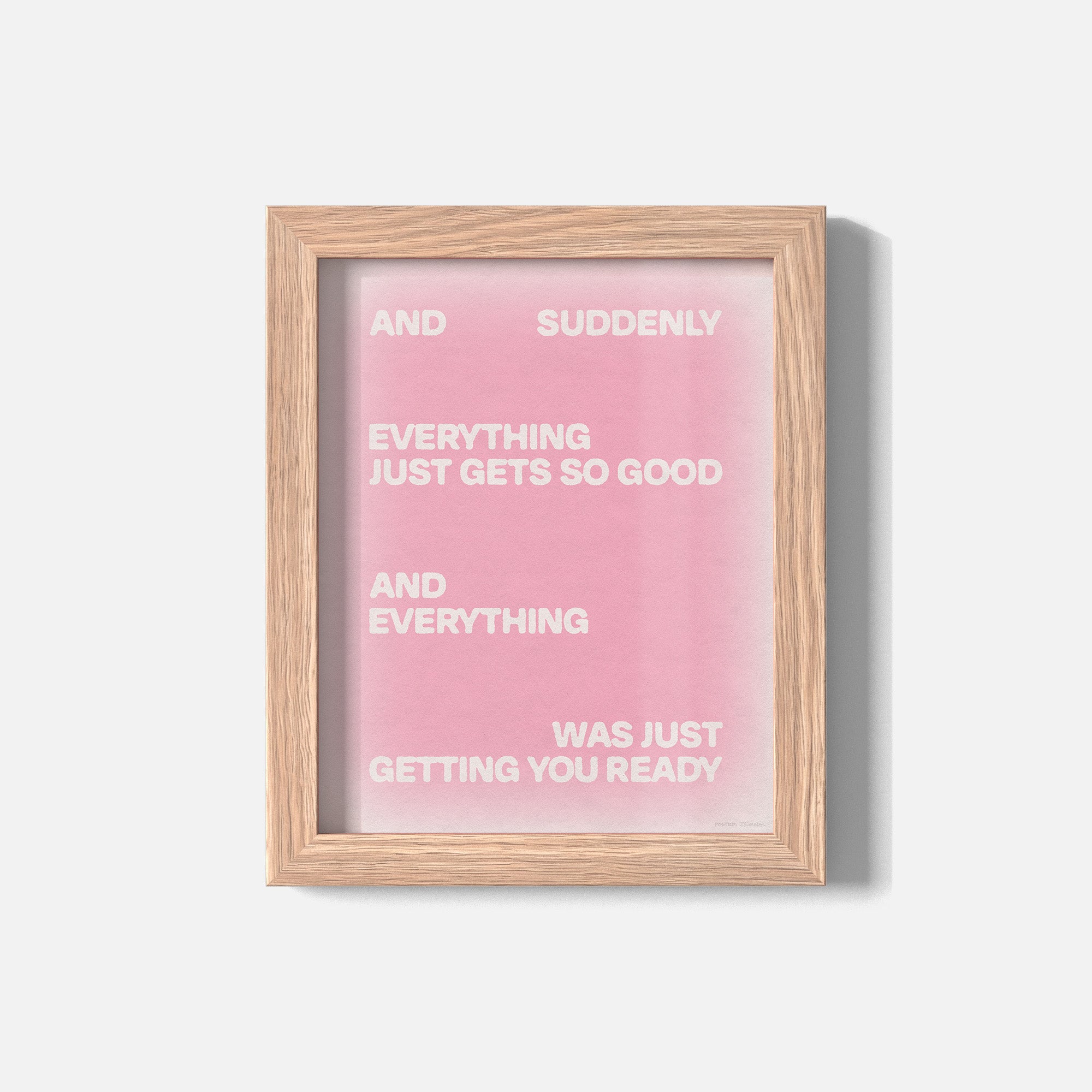 SUDDENLY PRINT