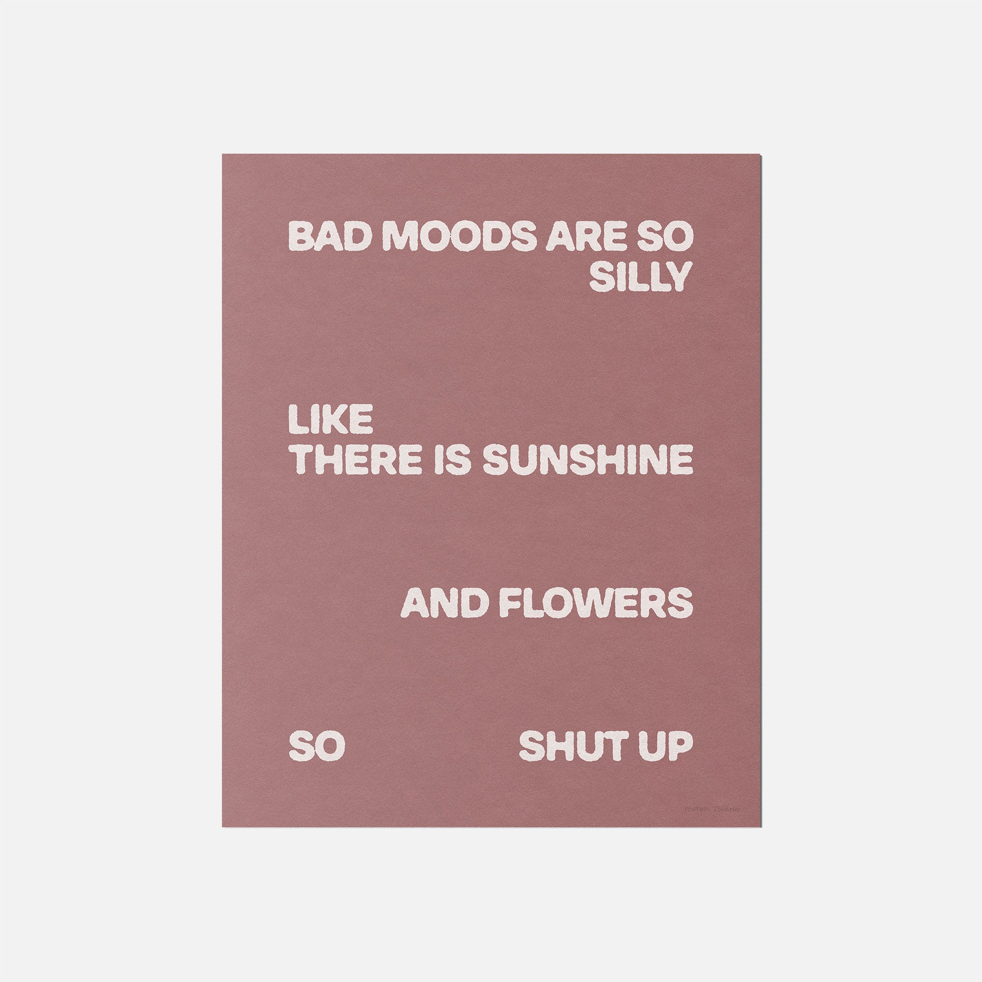 SUNSHINE PRINT