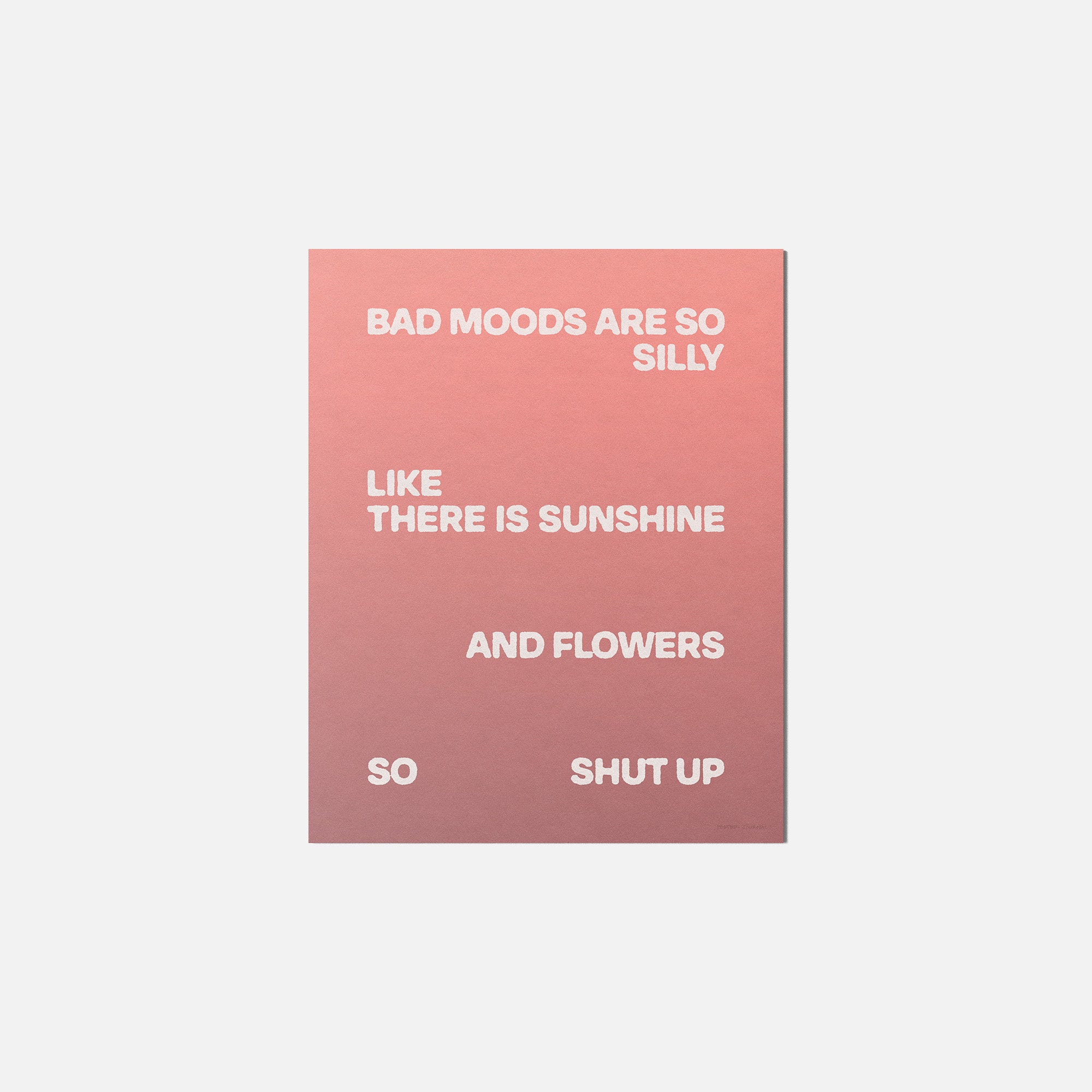 SUNSHINE PRINT