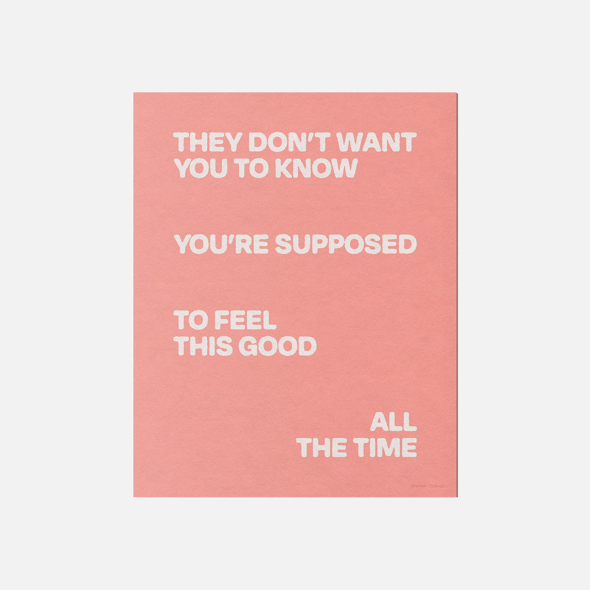 SUPPOSED PRINT