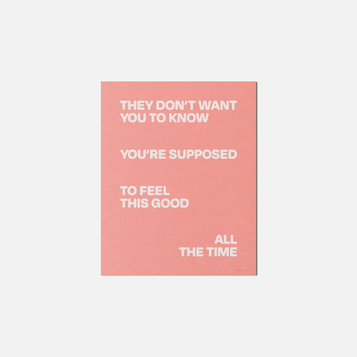 SUPPOSED PRINT