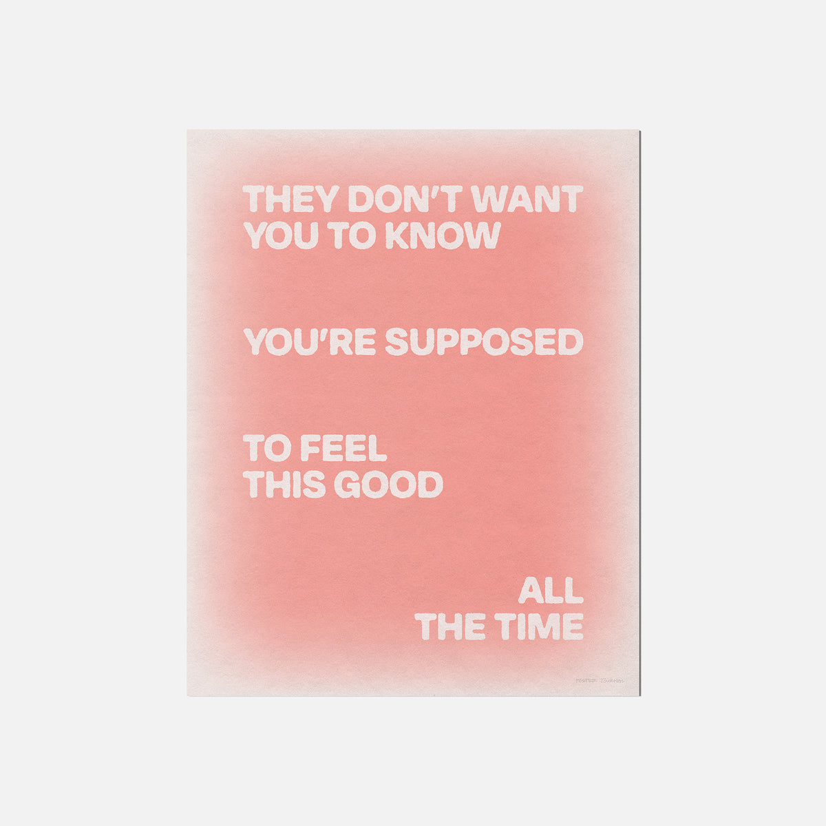 SUPPOSED PRINT
