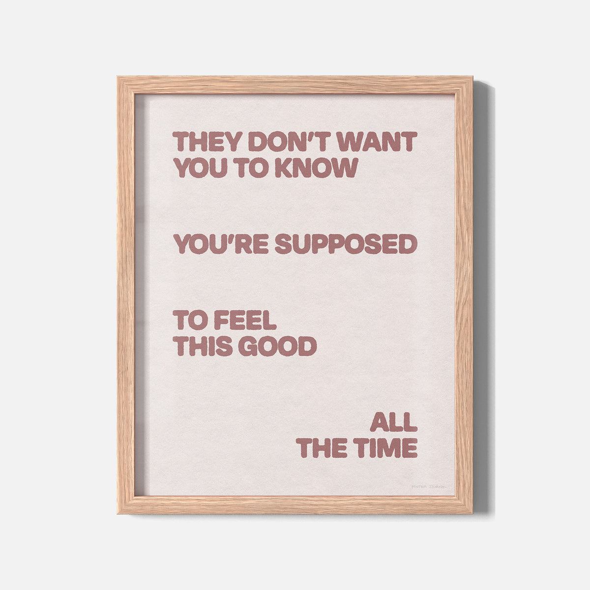 SUPPOSED PRINT