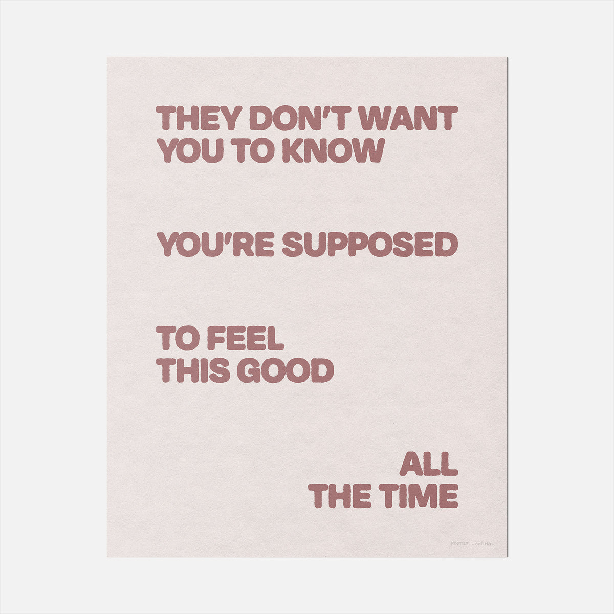 SUPPOSED PRINT