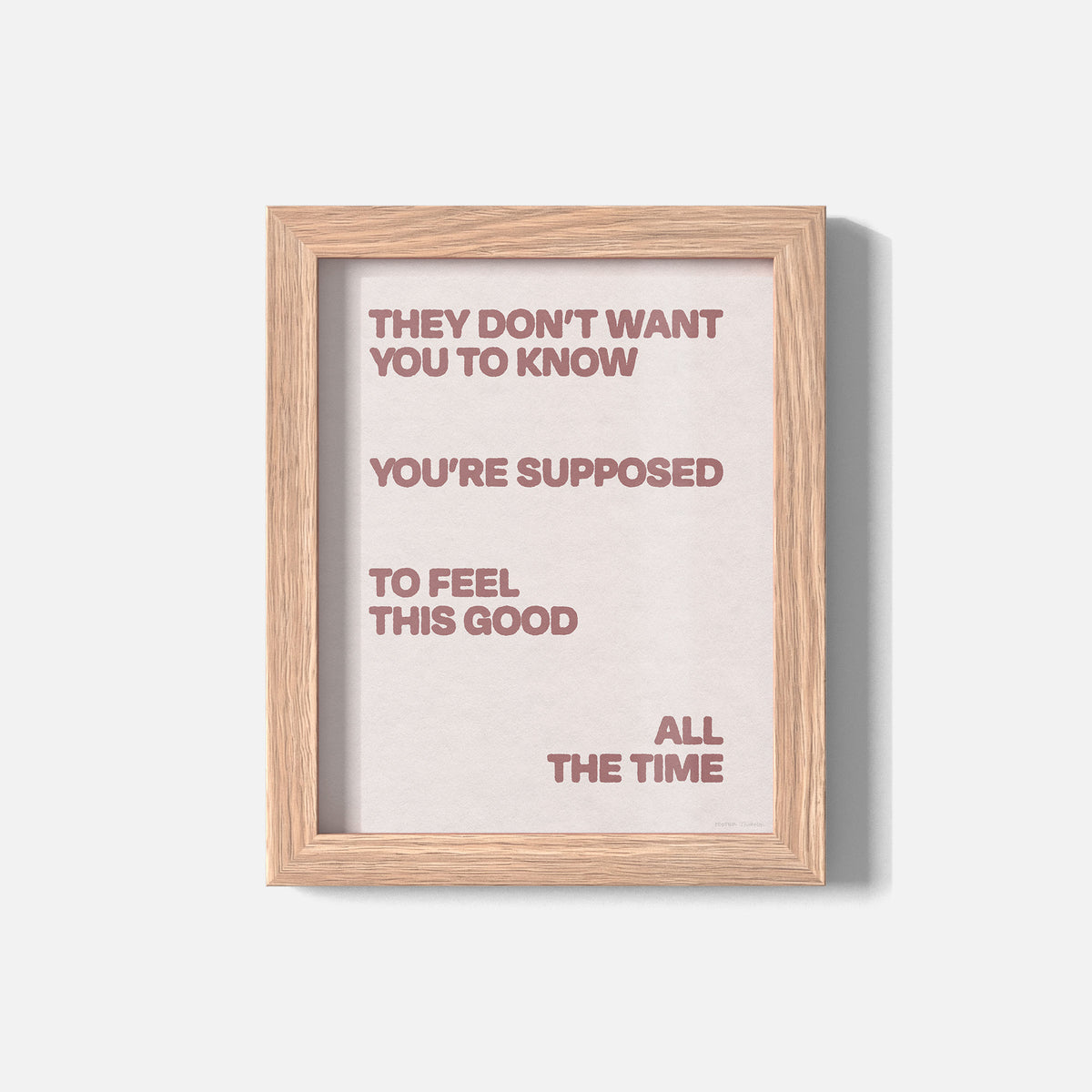 SUPPOSED PRINT