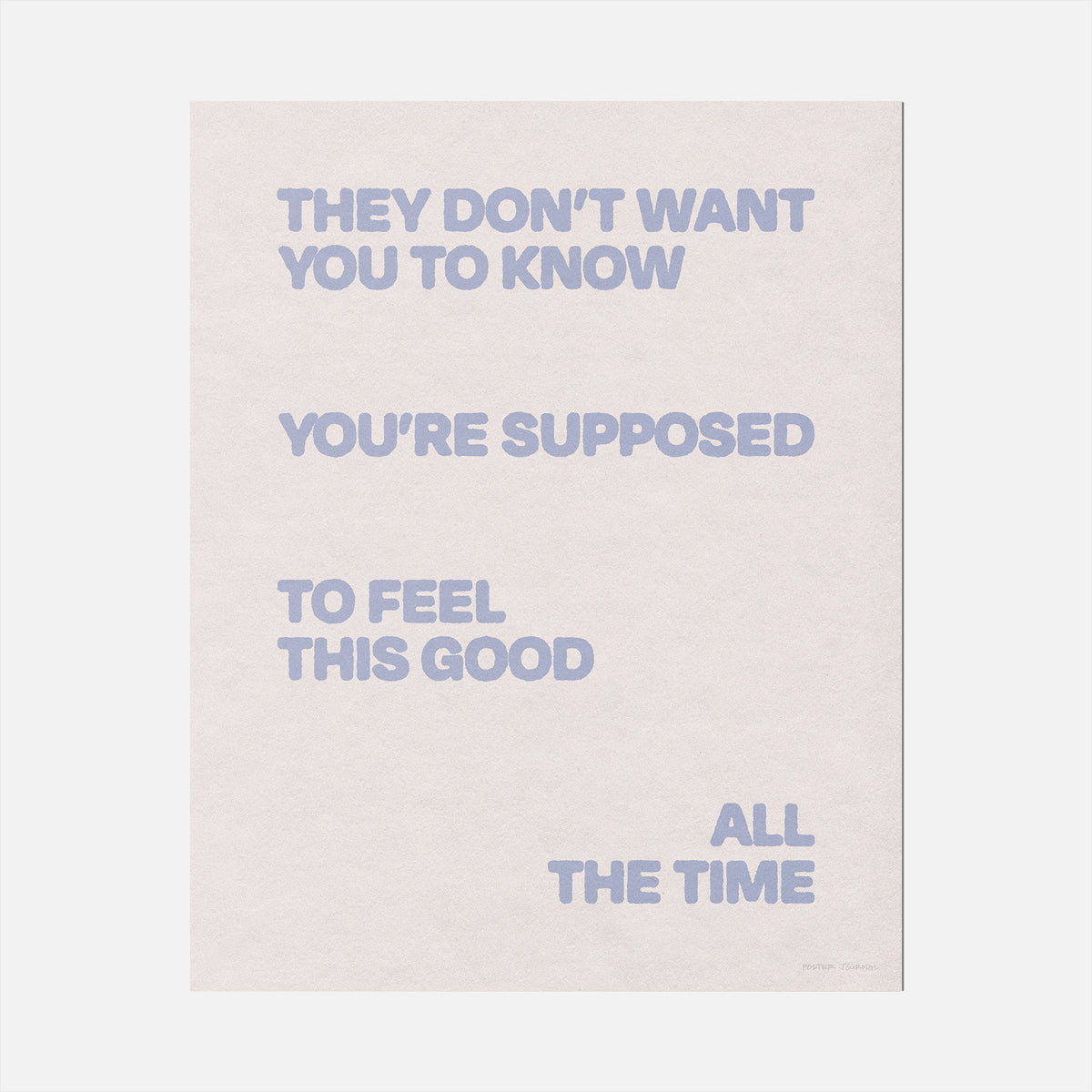SUPPOSED PRINT