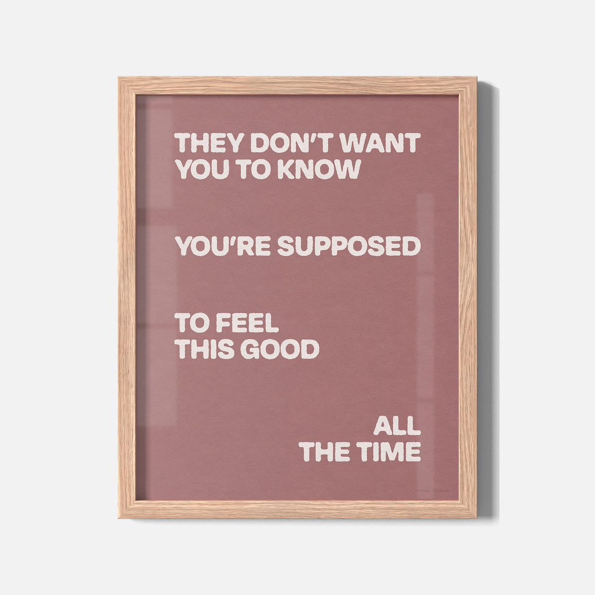 SUPPOSED PRINT