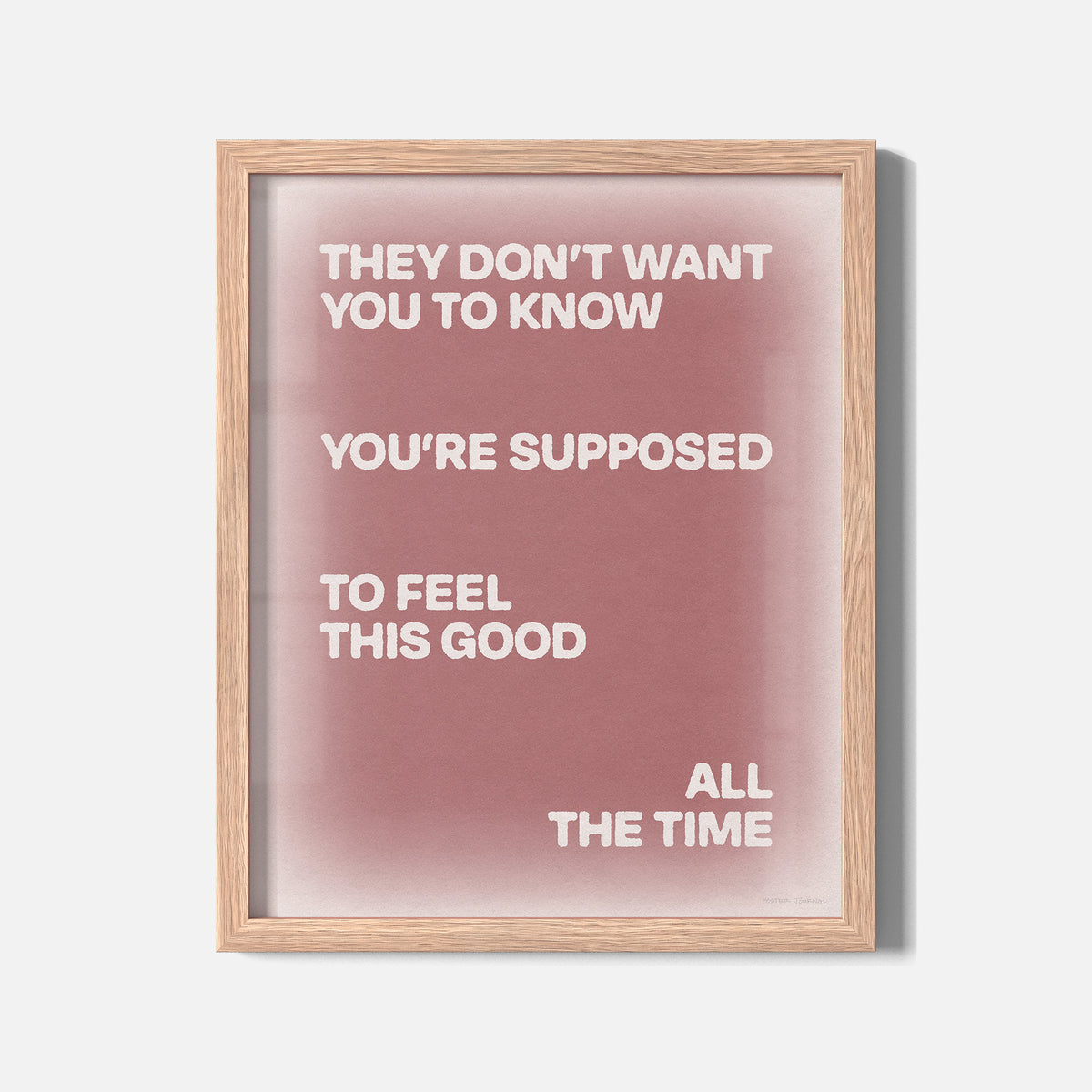SUPPOSED PRINT
