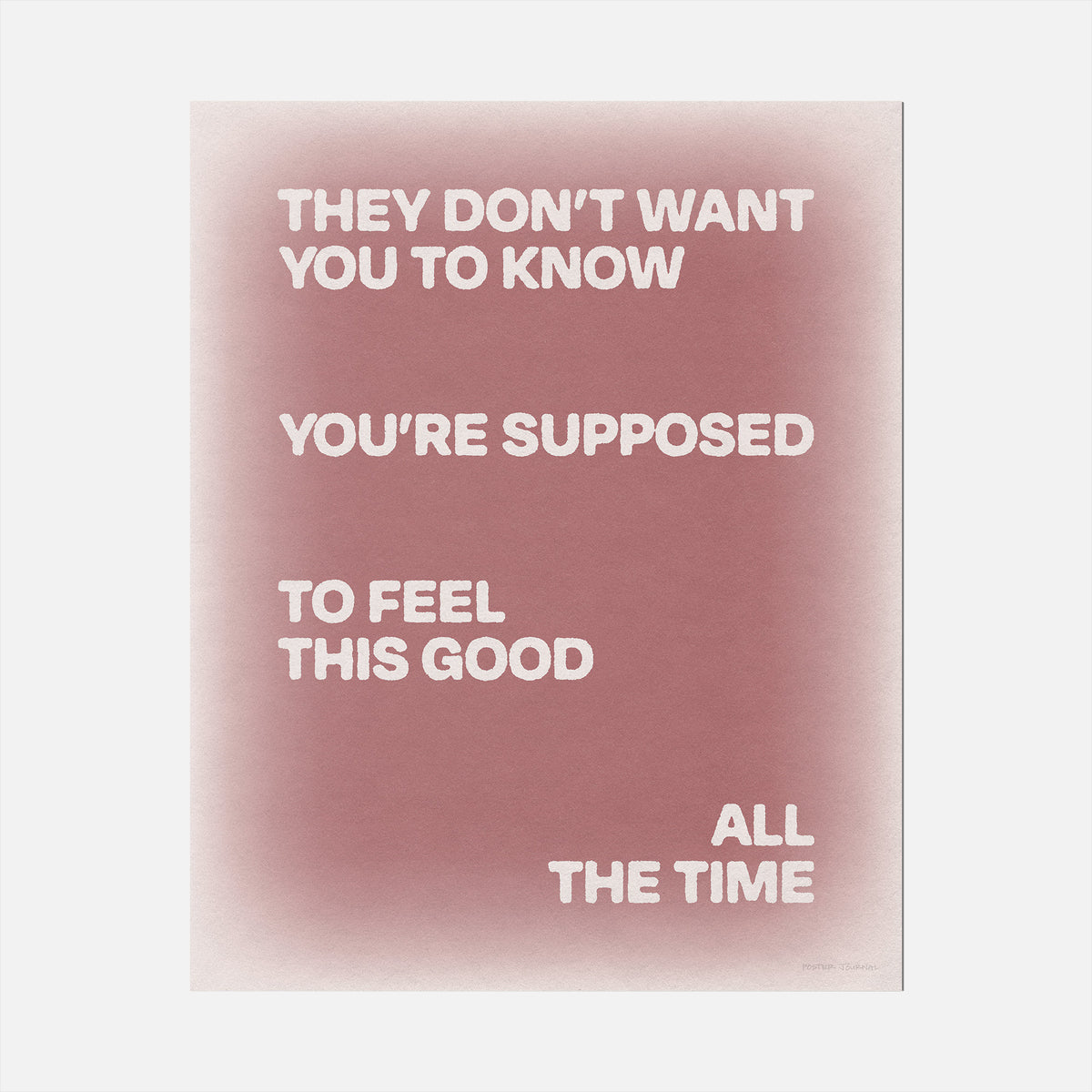 SUPPOSED PRINT