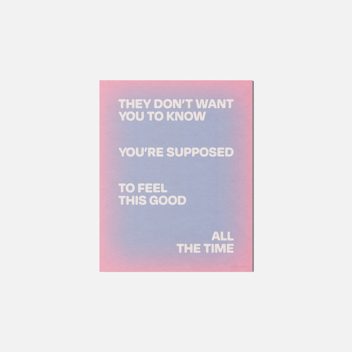 SUPPOSED PRINT
