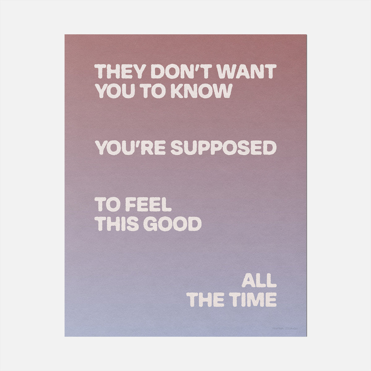 SUPPOSED PRINT
