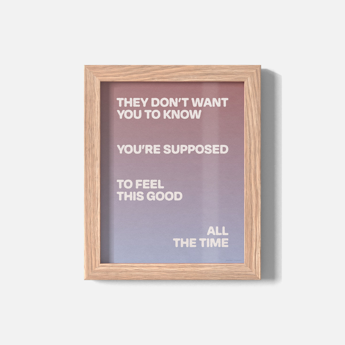 SUPPOSED PRINT