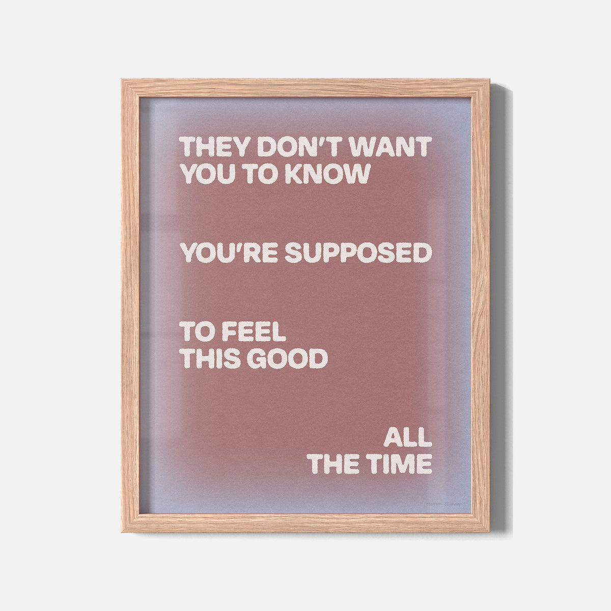 SUPPOSED PRINT