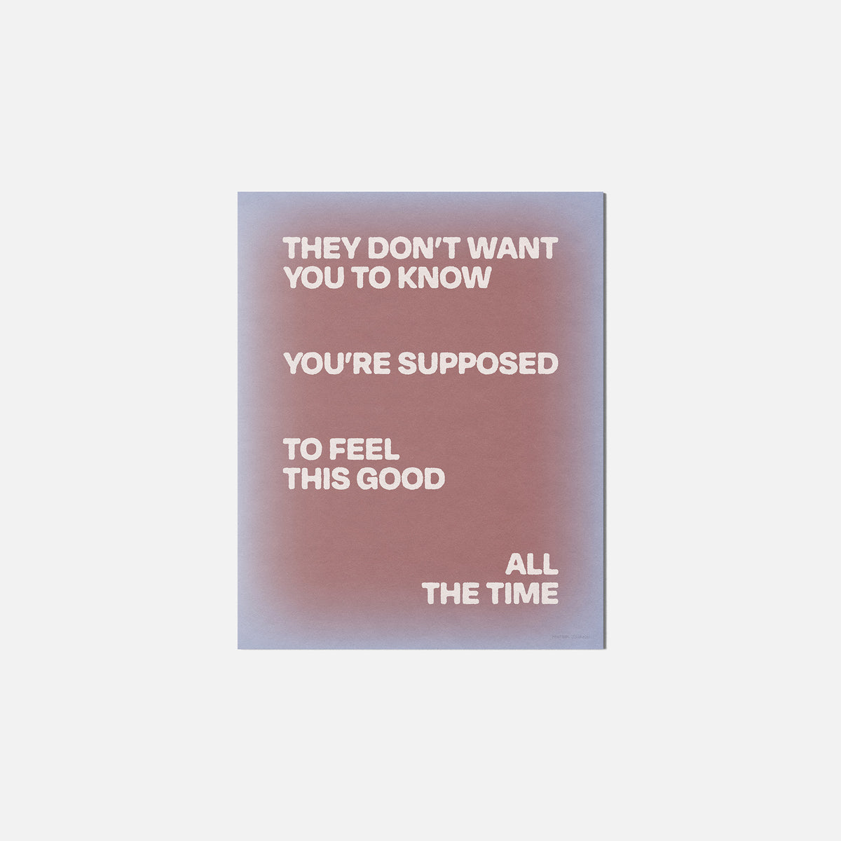 SUPPOSED PRINT
