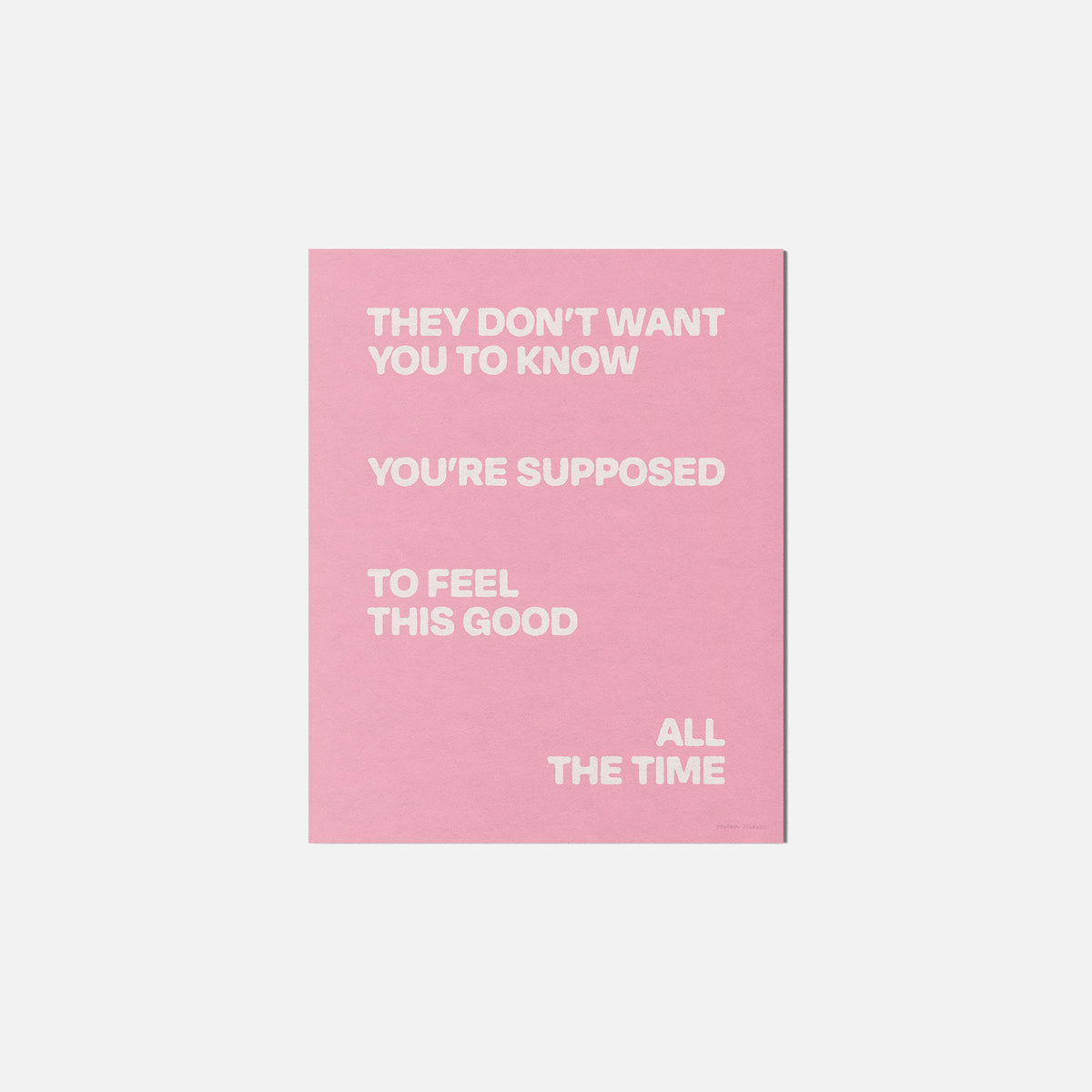 SUPPOSED PRINT