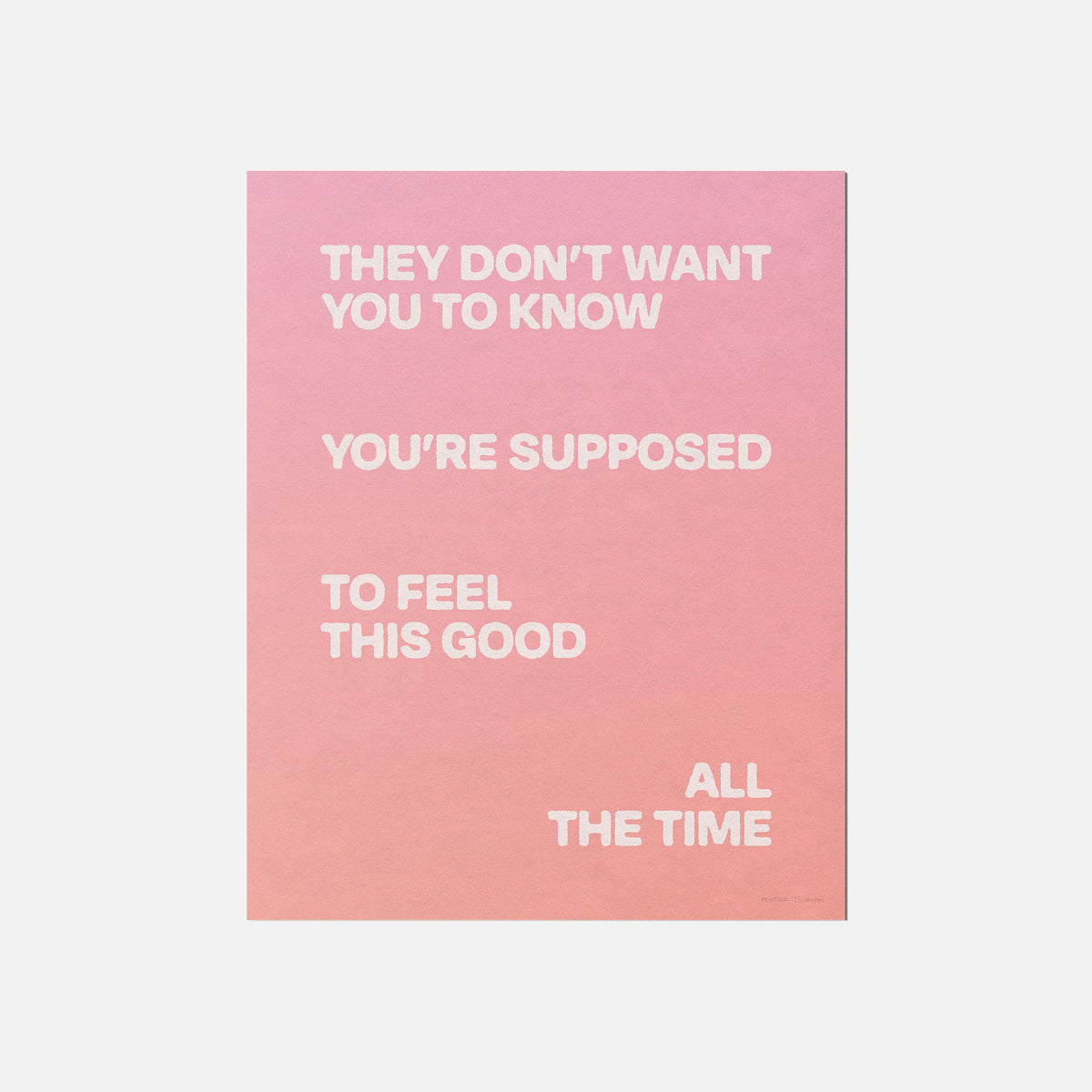 SUPPOSED PRINT