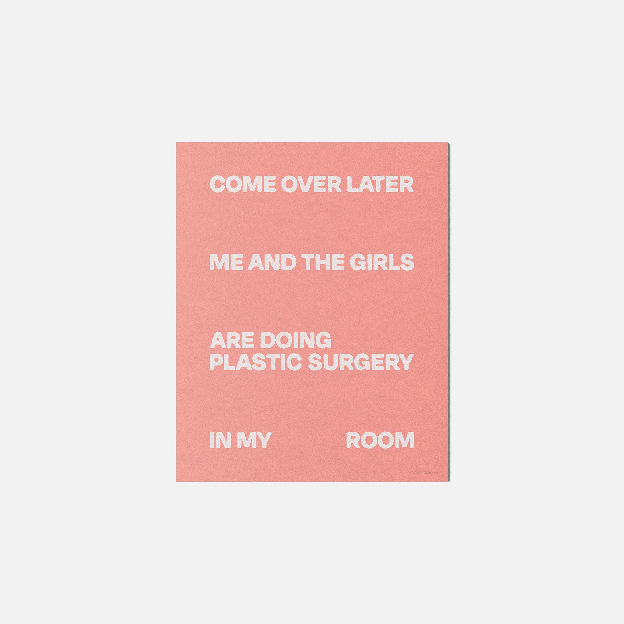 SURGERY PRINT