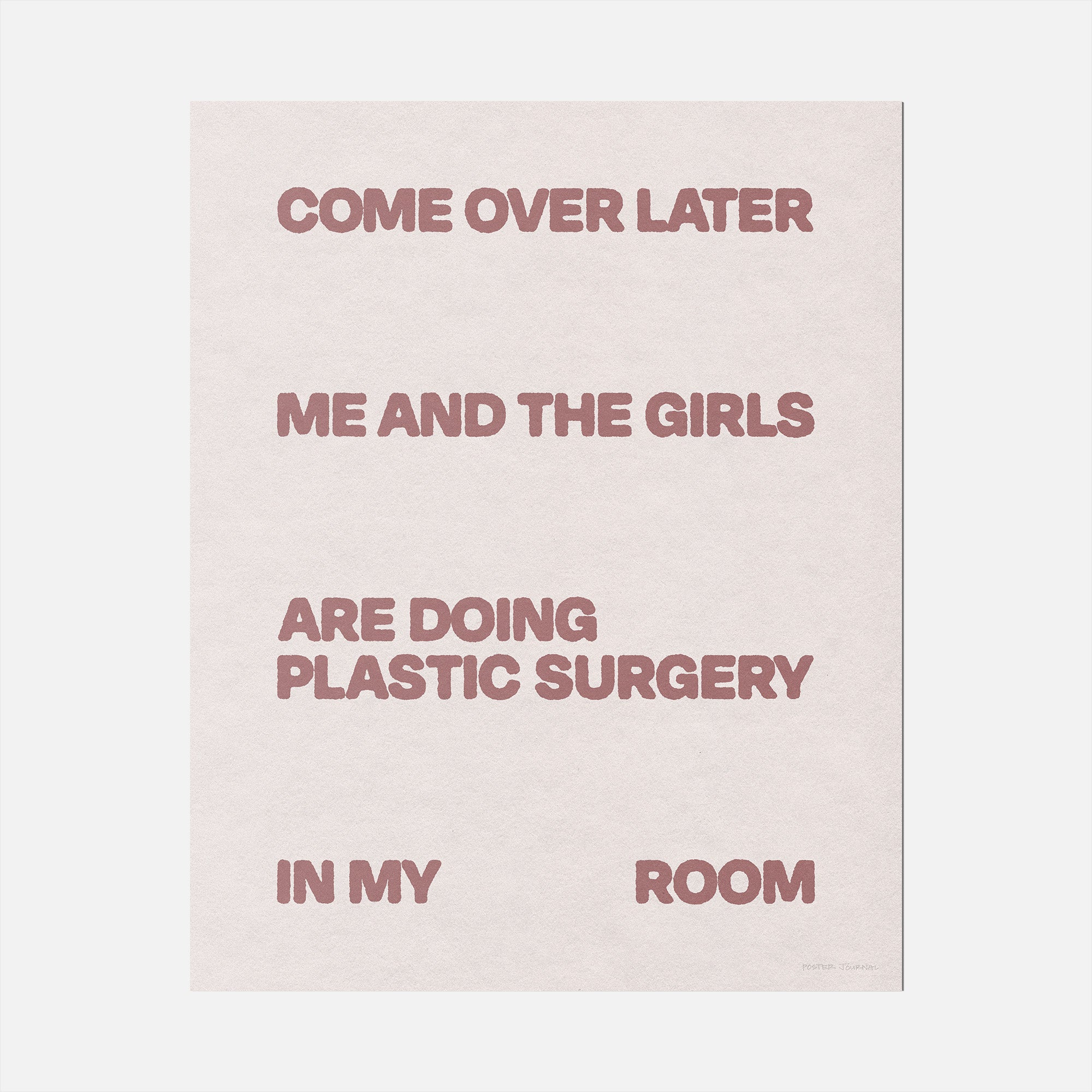 SURGERY PRINT