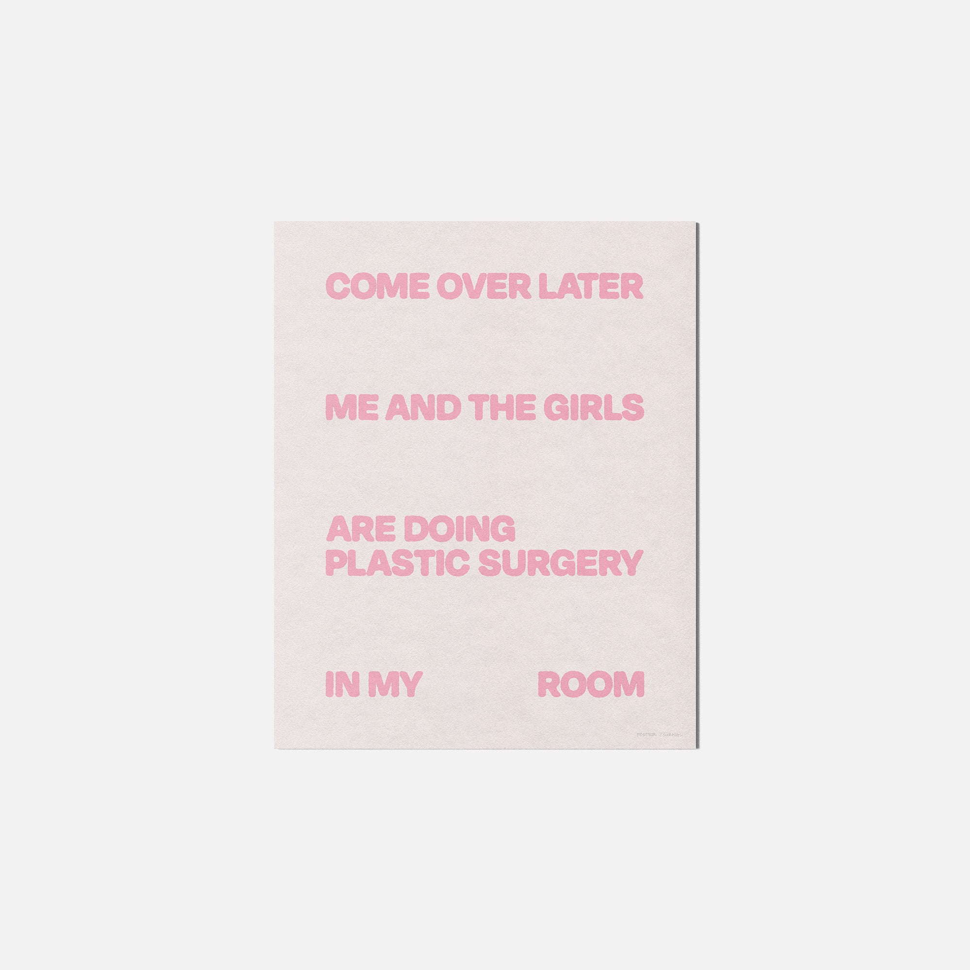 SURGERY PRINT