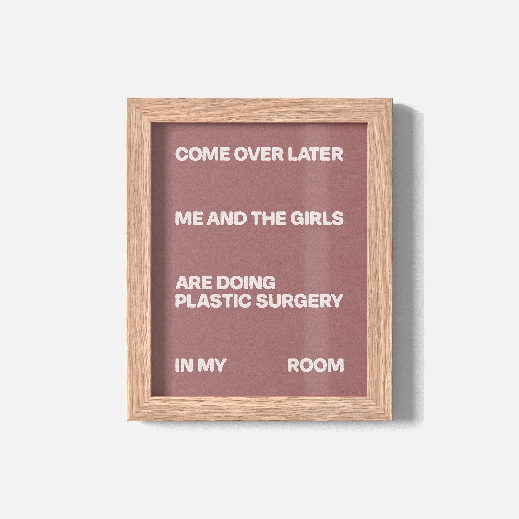 SURGERY PRINT