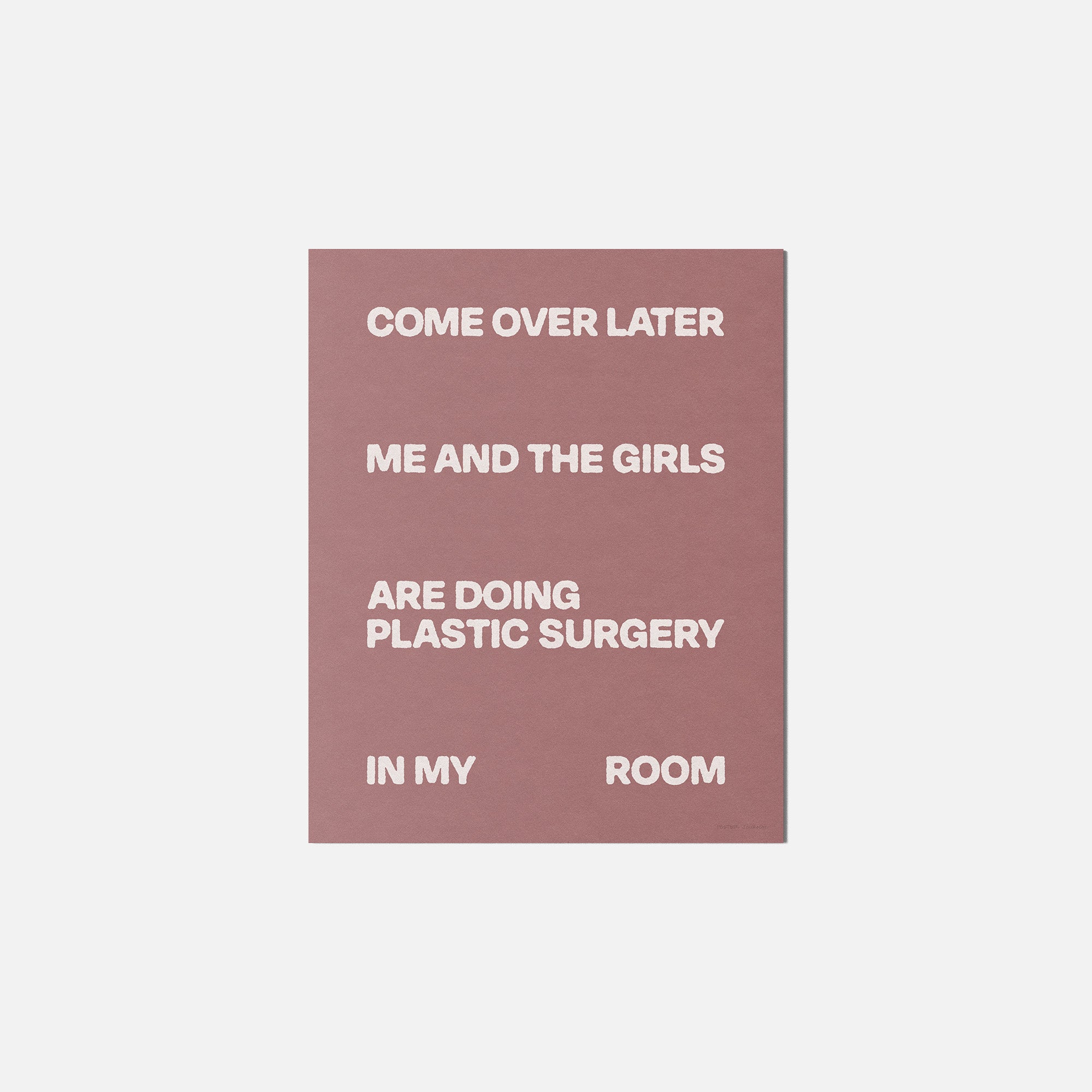 SURGERY PRINT