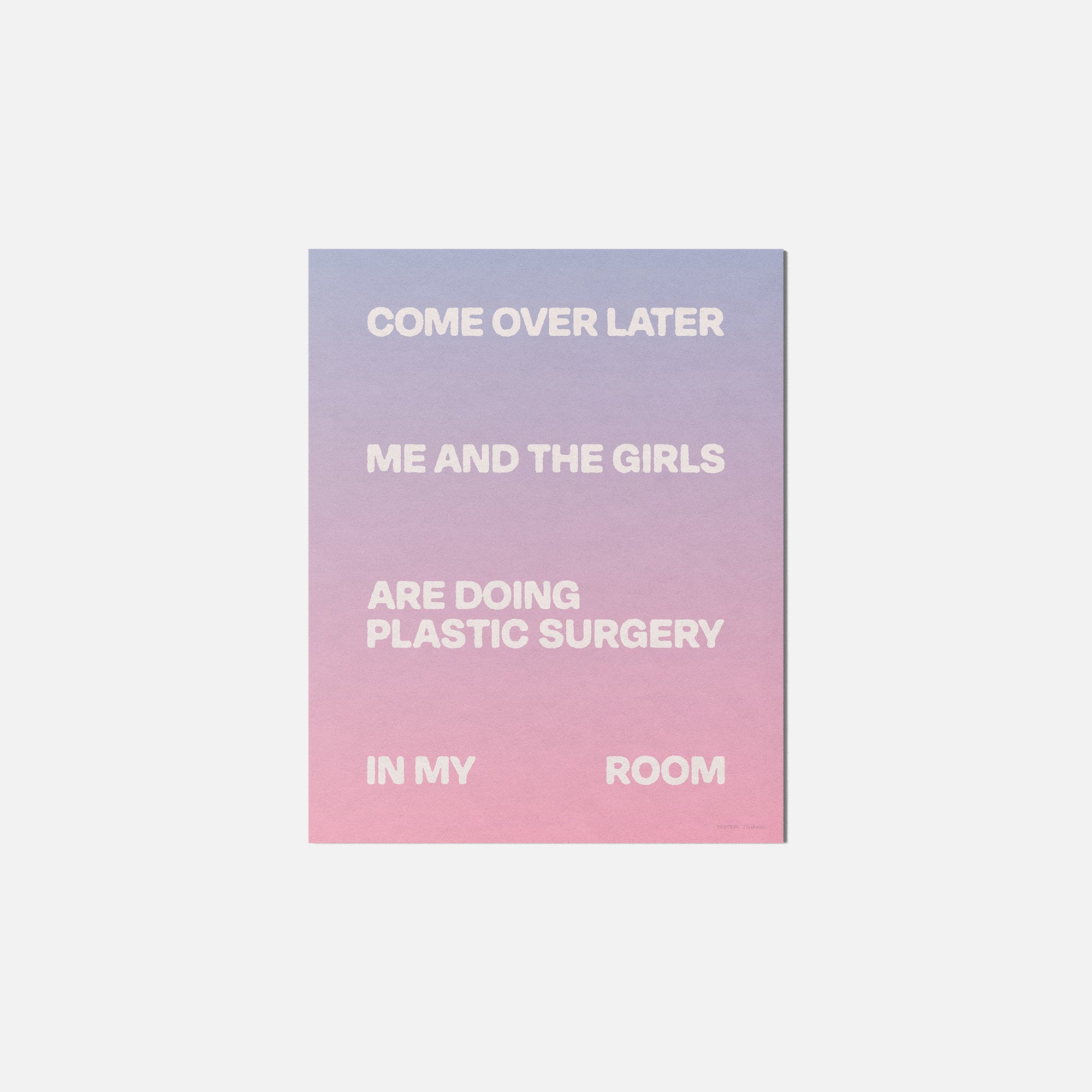 SURGERY PRINT