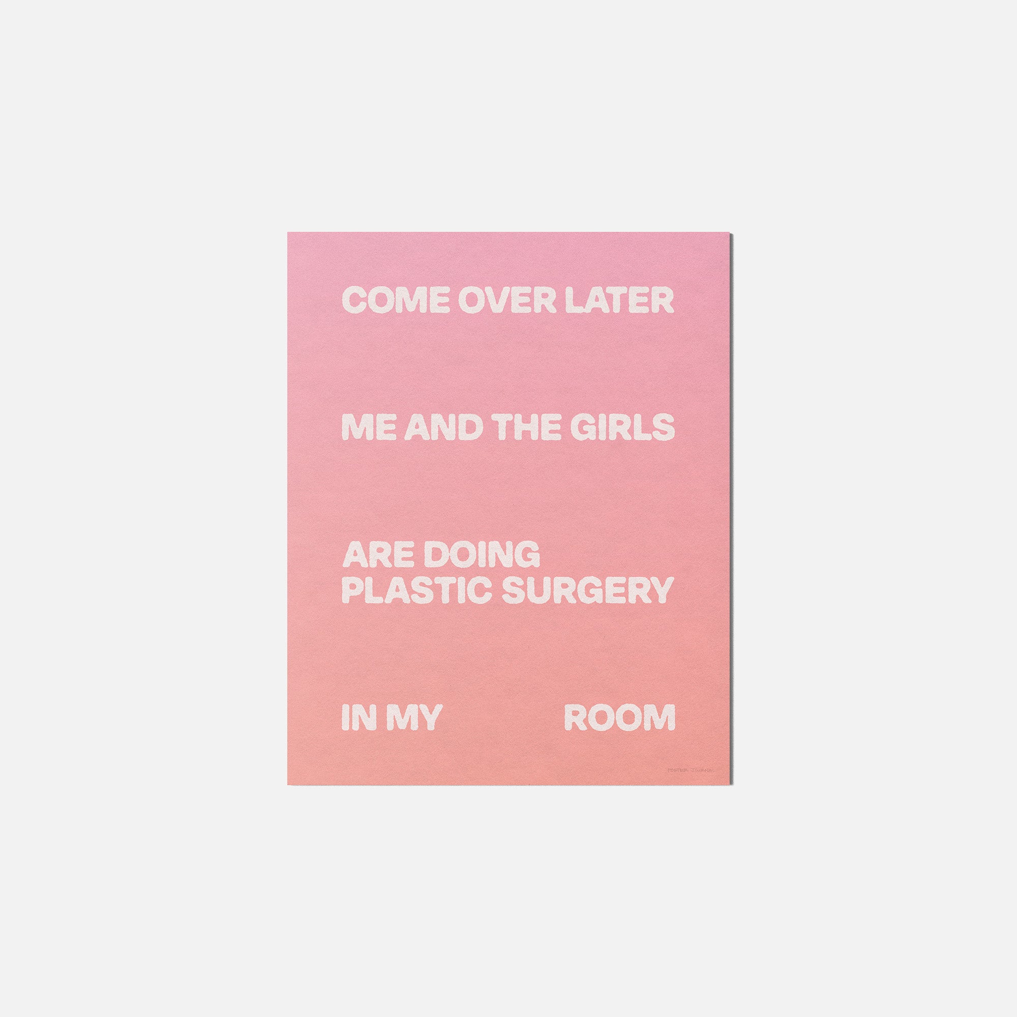 SURGERY PRINT