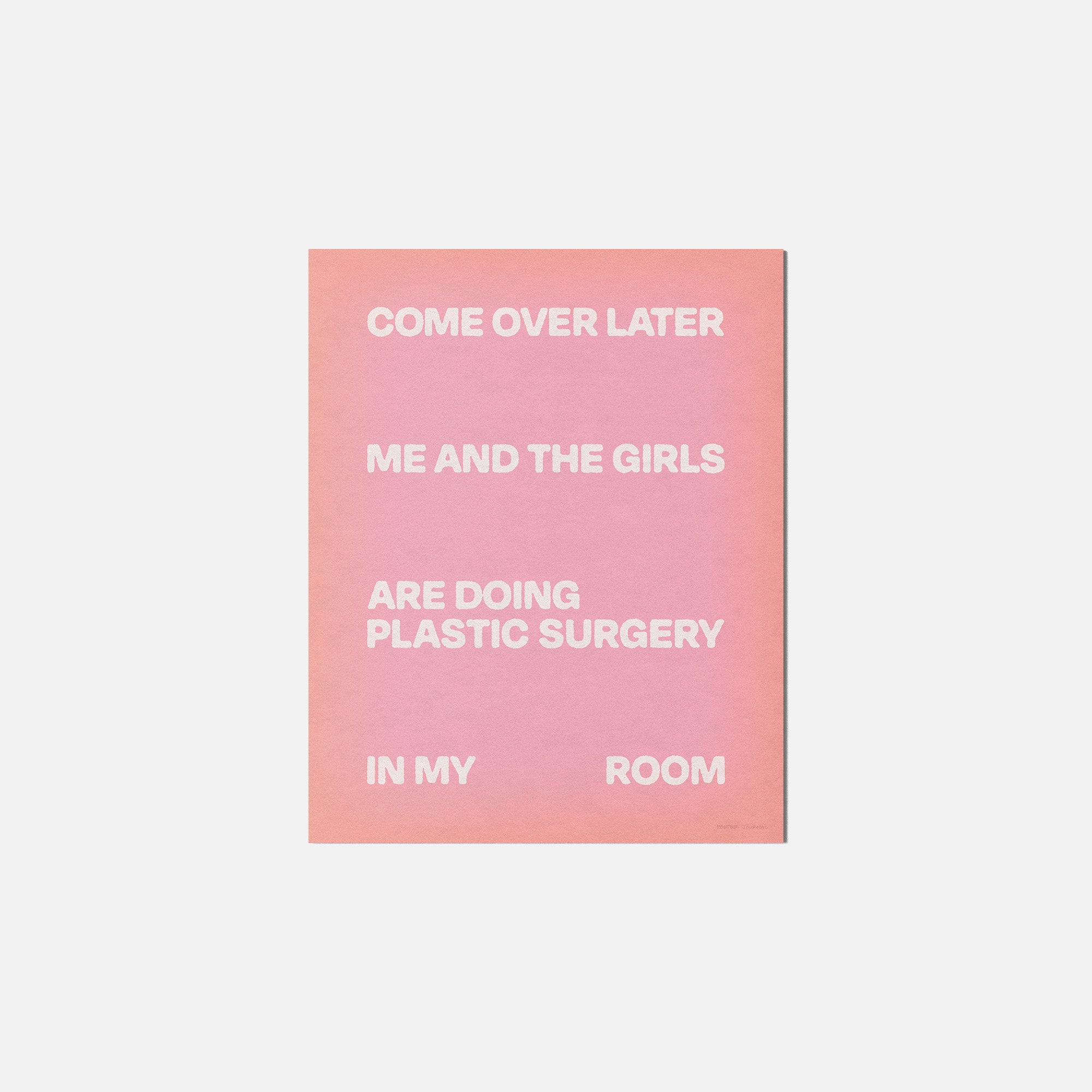 SURGERY PRINT