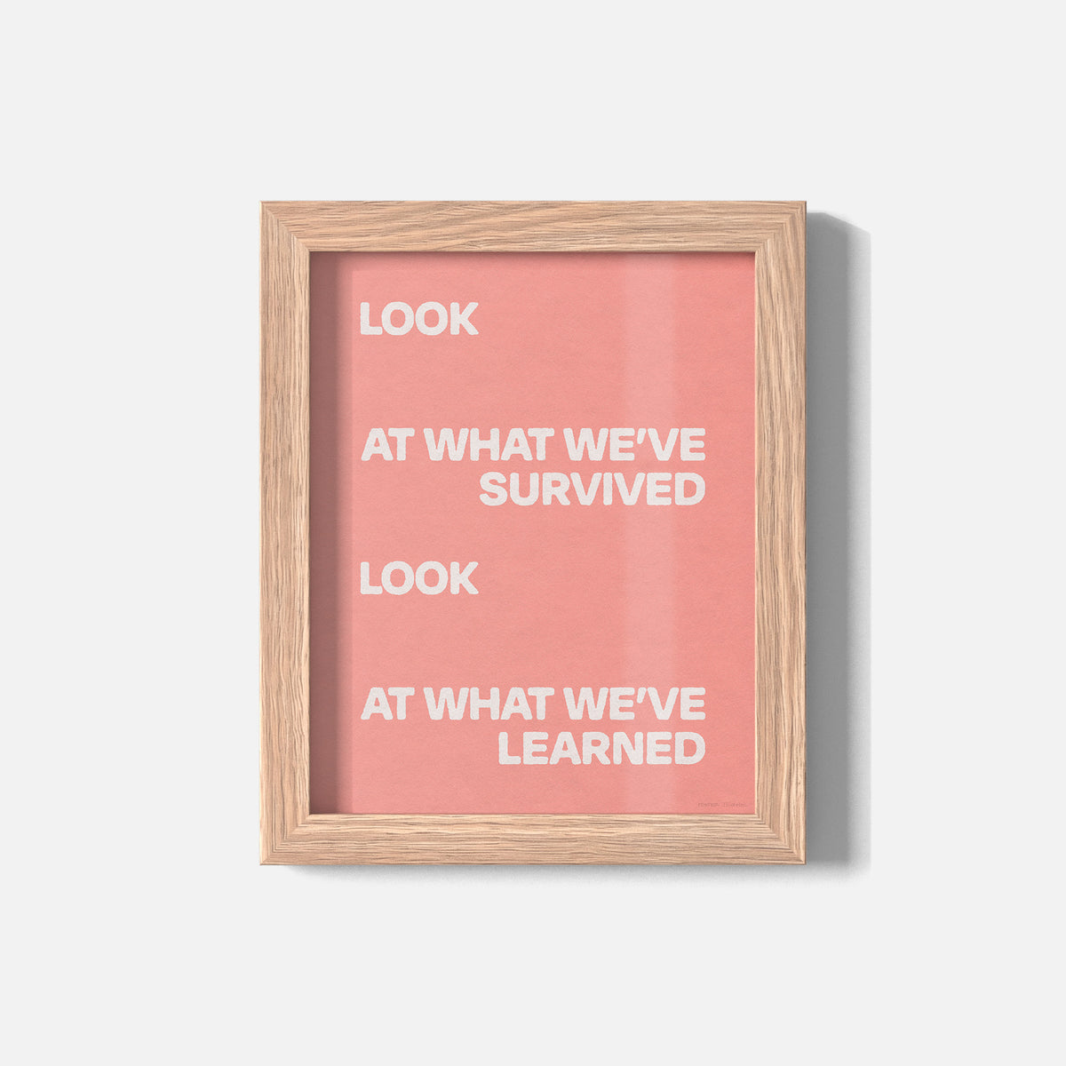 SURVIVED PRINT