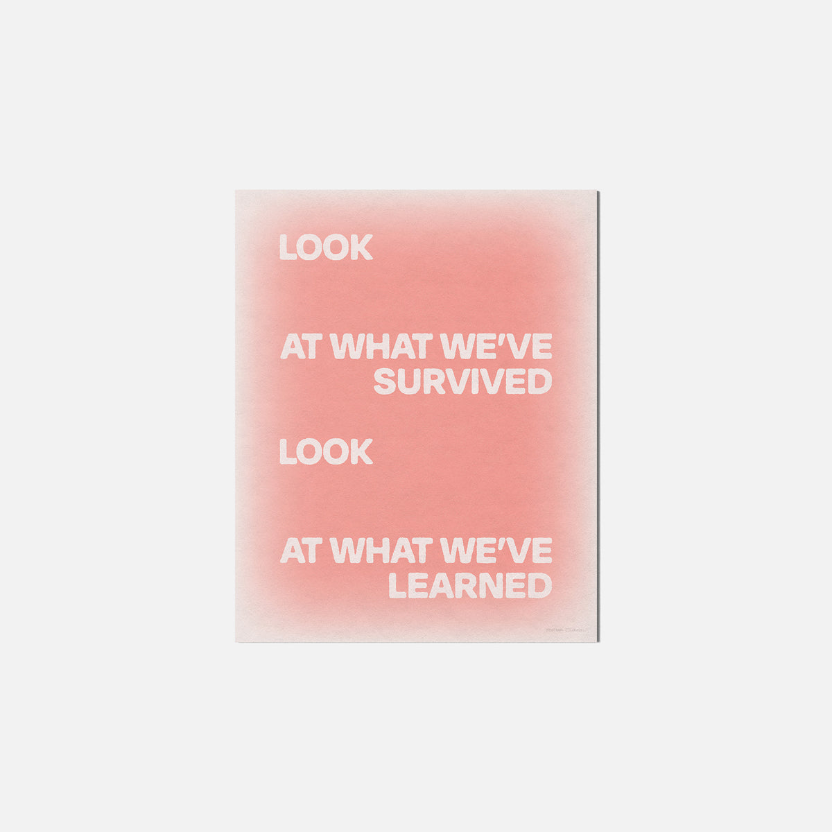 SURVIVED PRINT