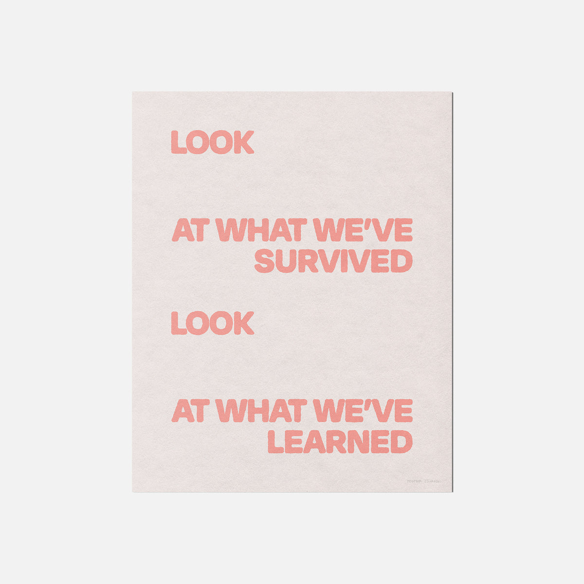 SURVIVED PRINT