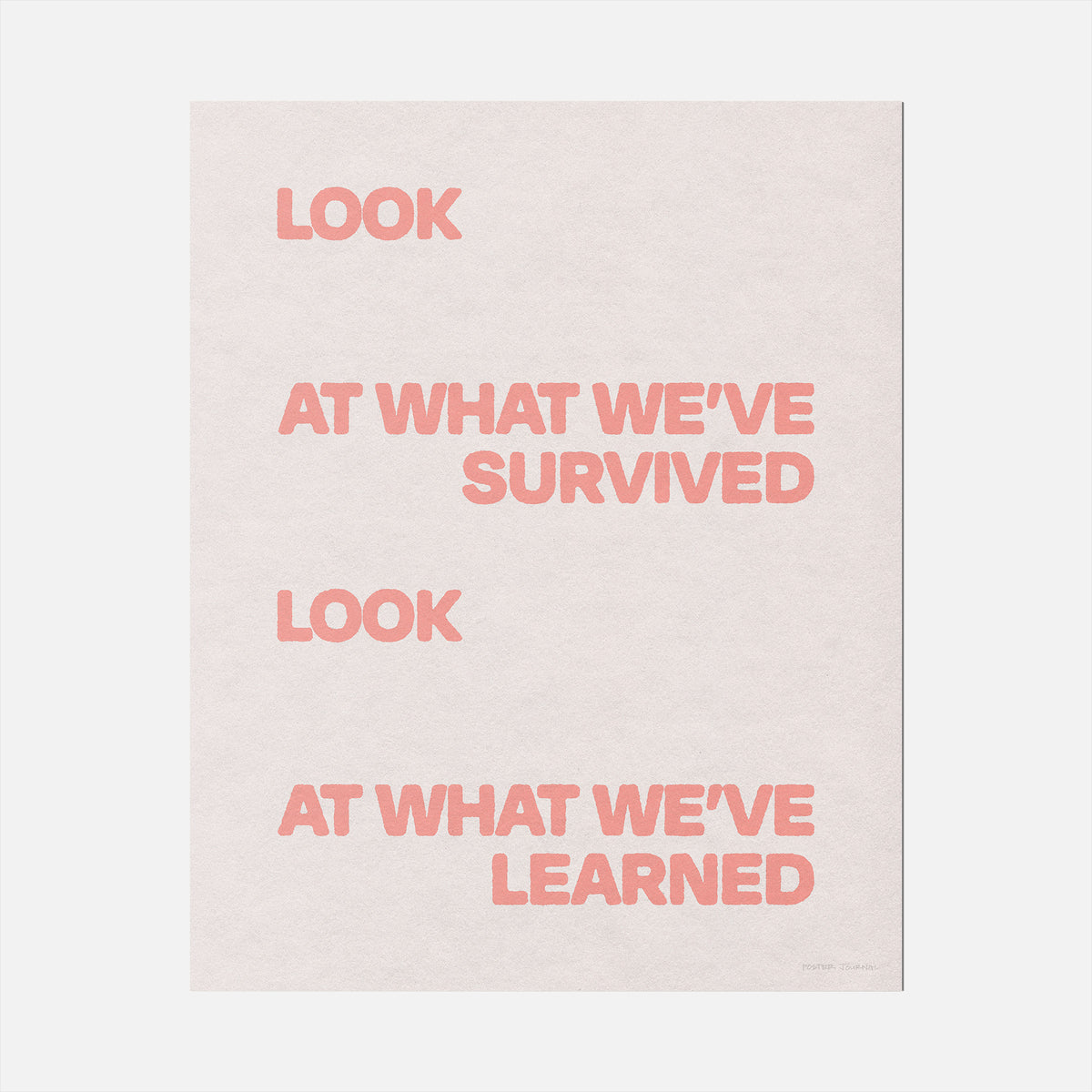 SURVIVED PRINT