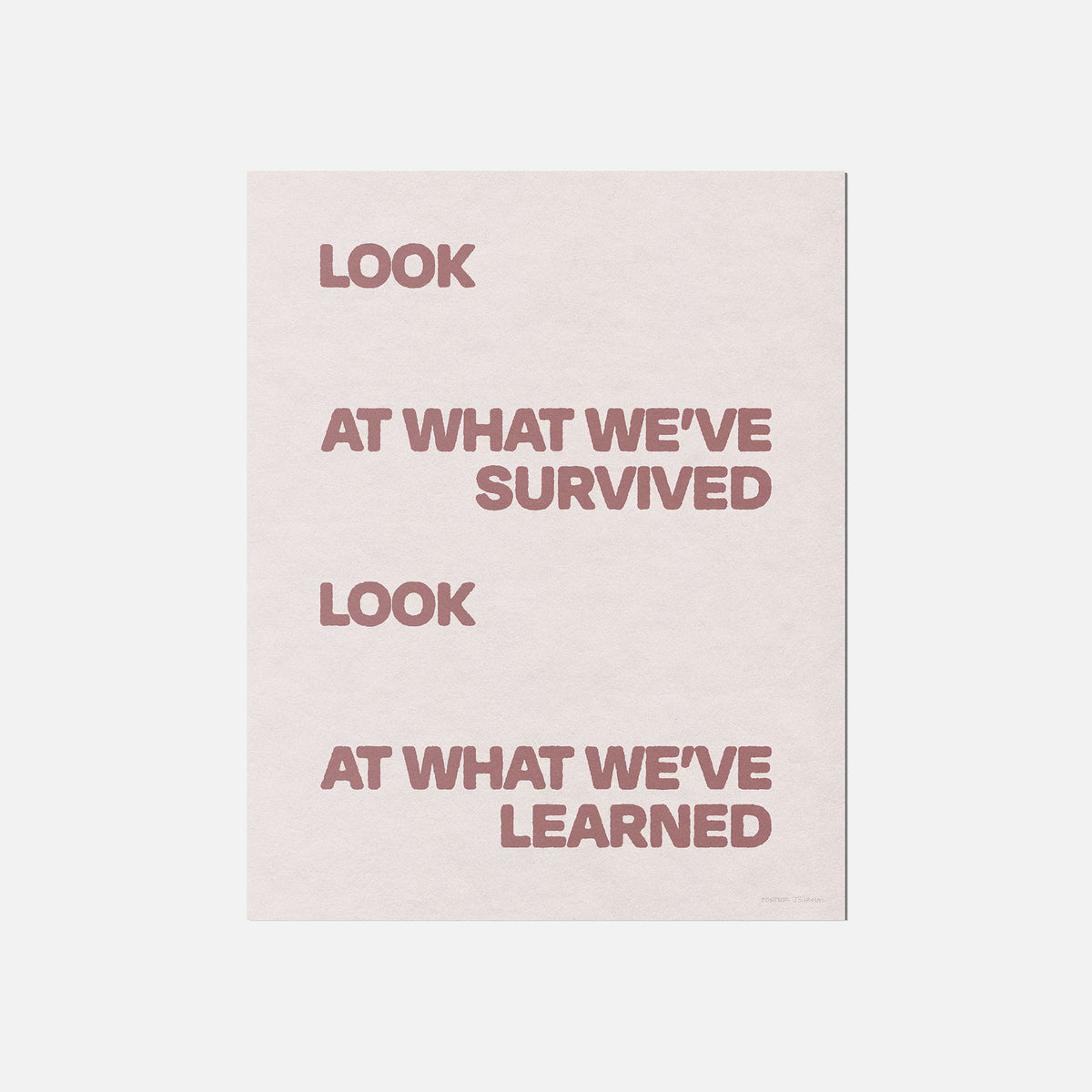 SURVIVED PRINT
