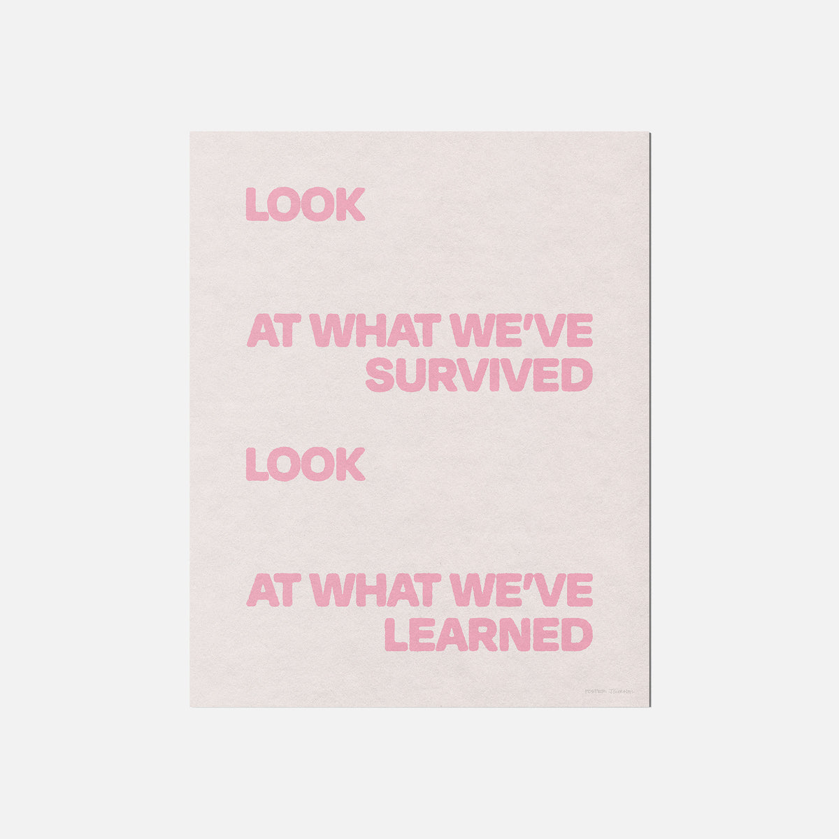 SURVIVED PRINT