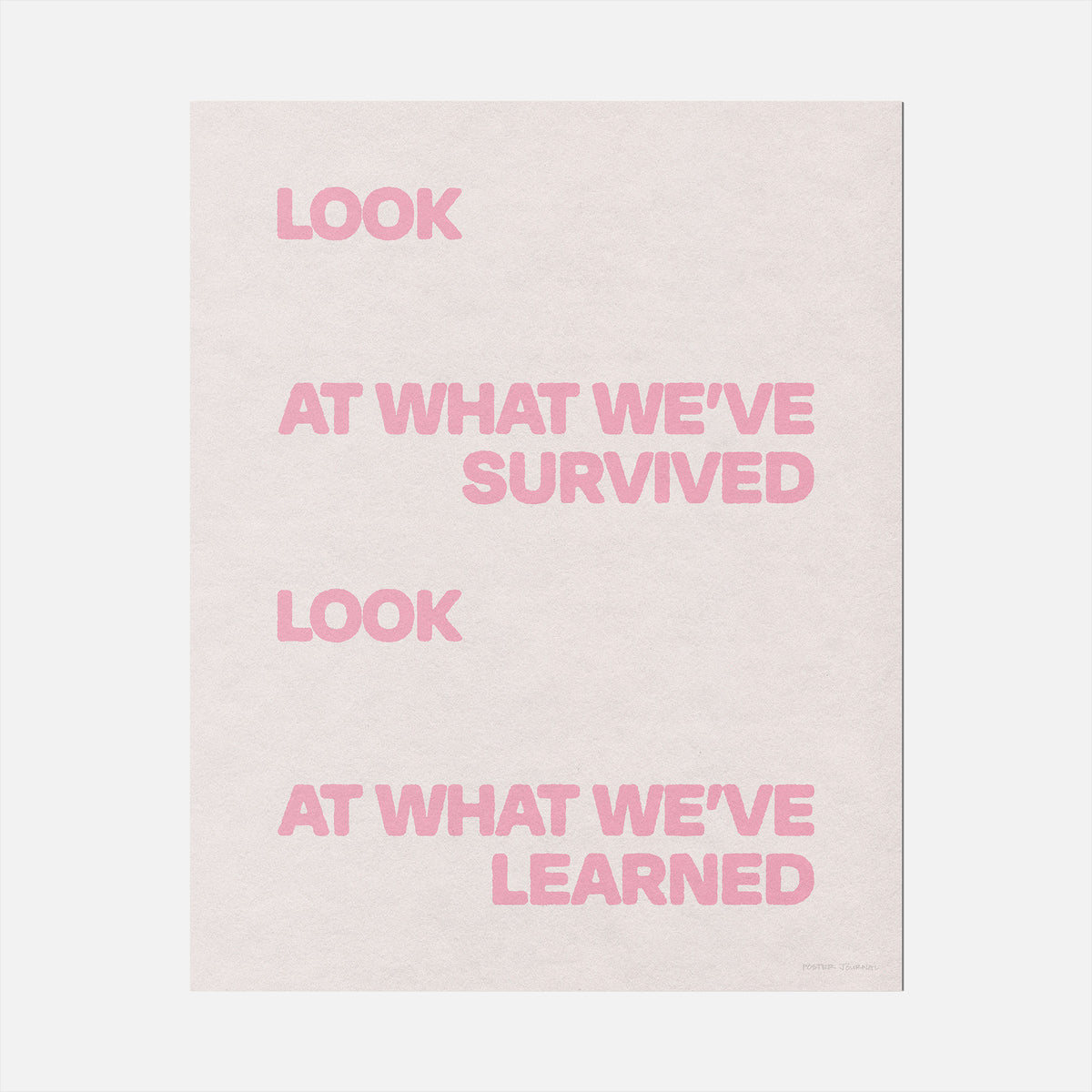 SURVIVED PRINT