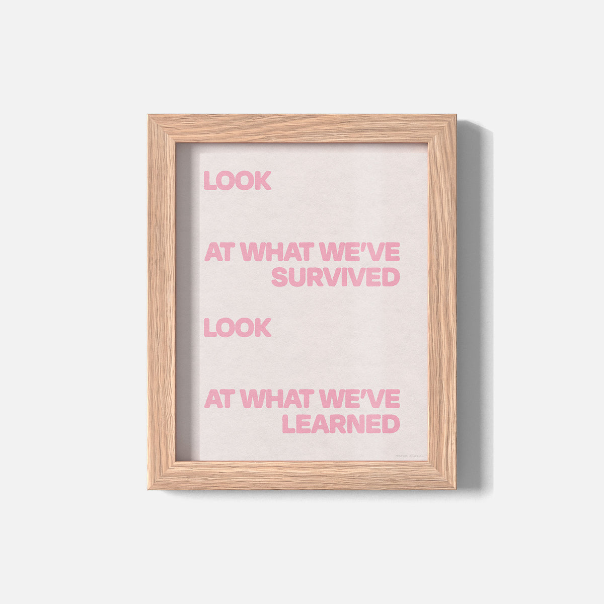 SURVIVED PRINT