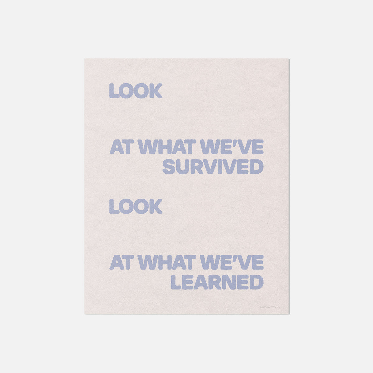 SURVIVED PRINT