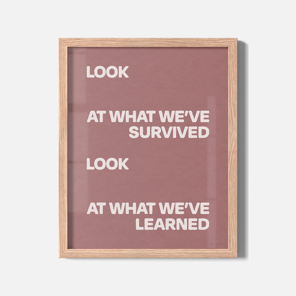 SURVIVED PRINT