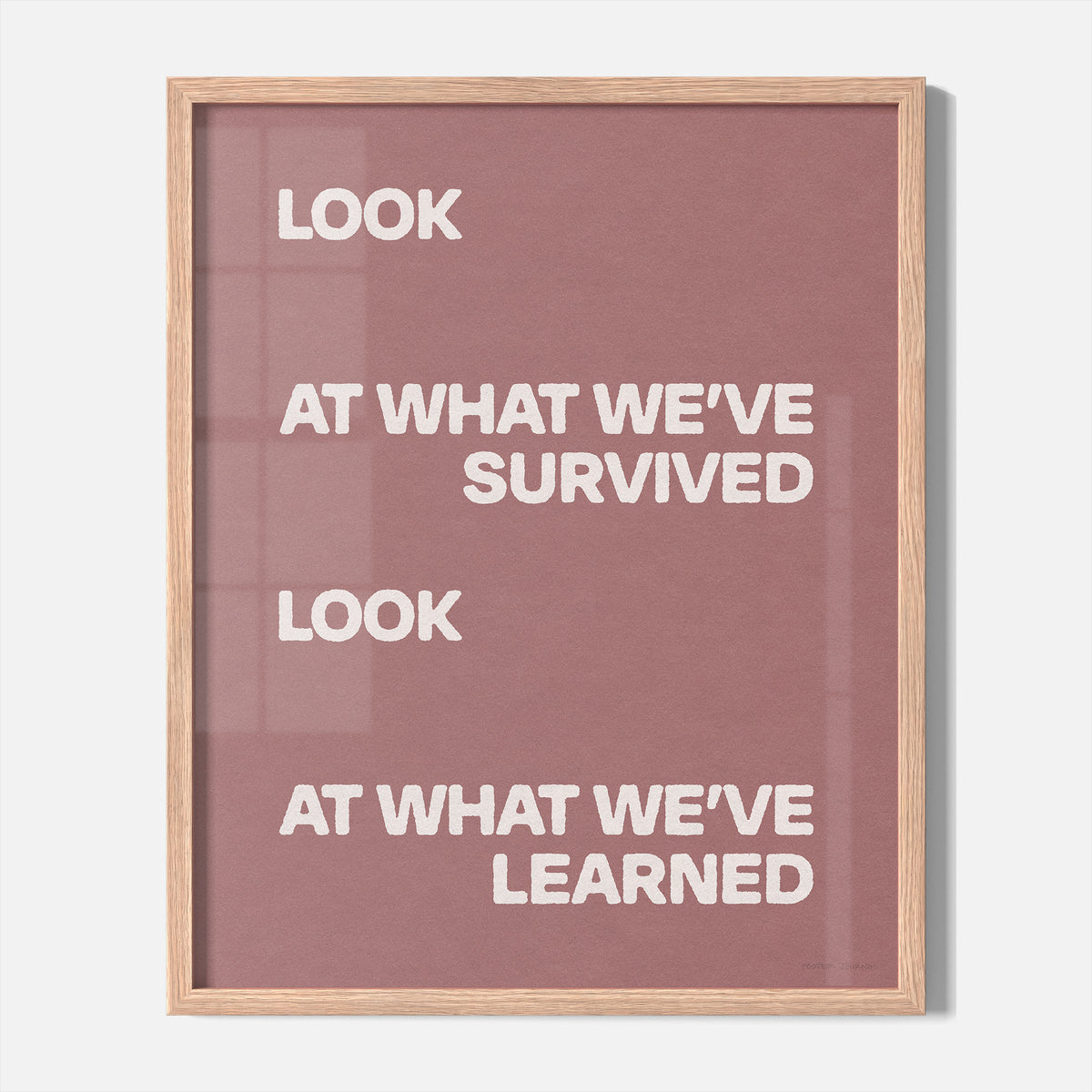 SURVIVED PRINT