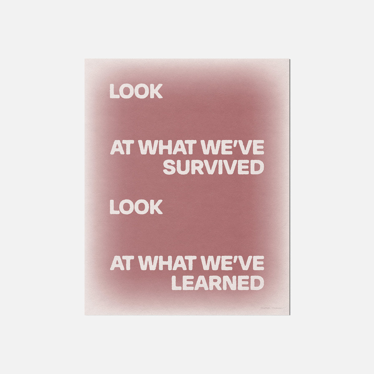 SURVIVED PRINT