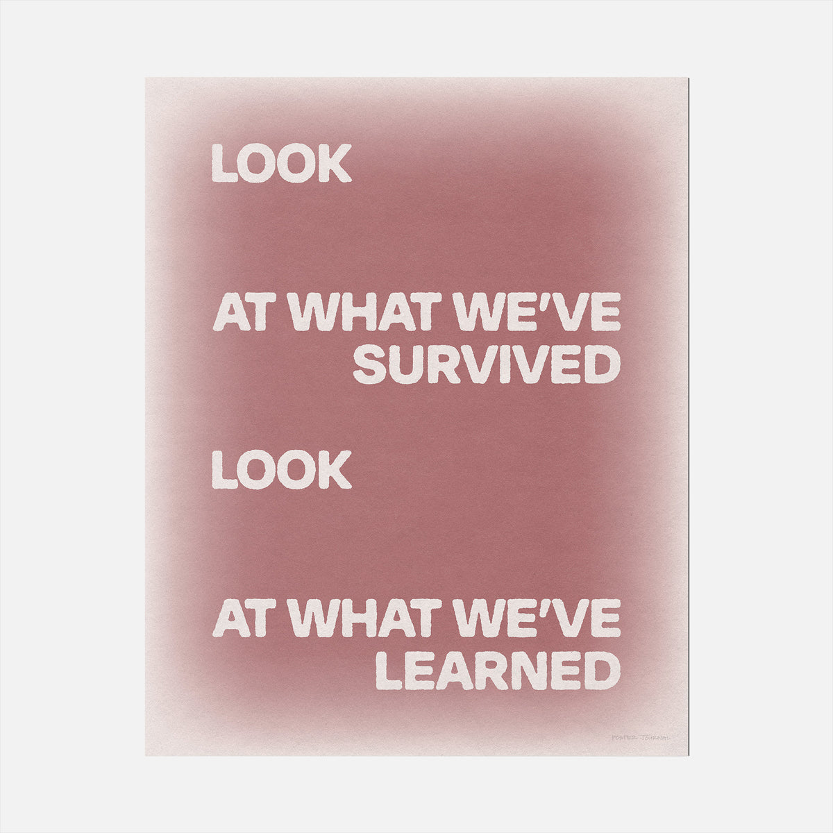 SURVIVED PRINT