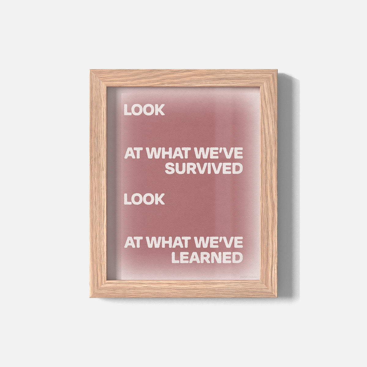 SURVIVED PRINT