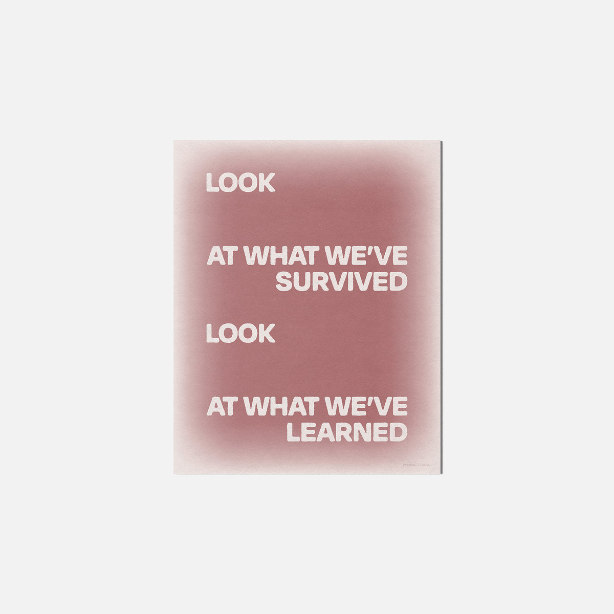 SURVIVED PRINT